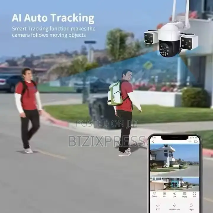 3 Lens Security Camera