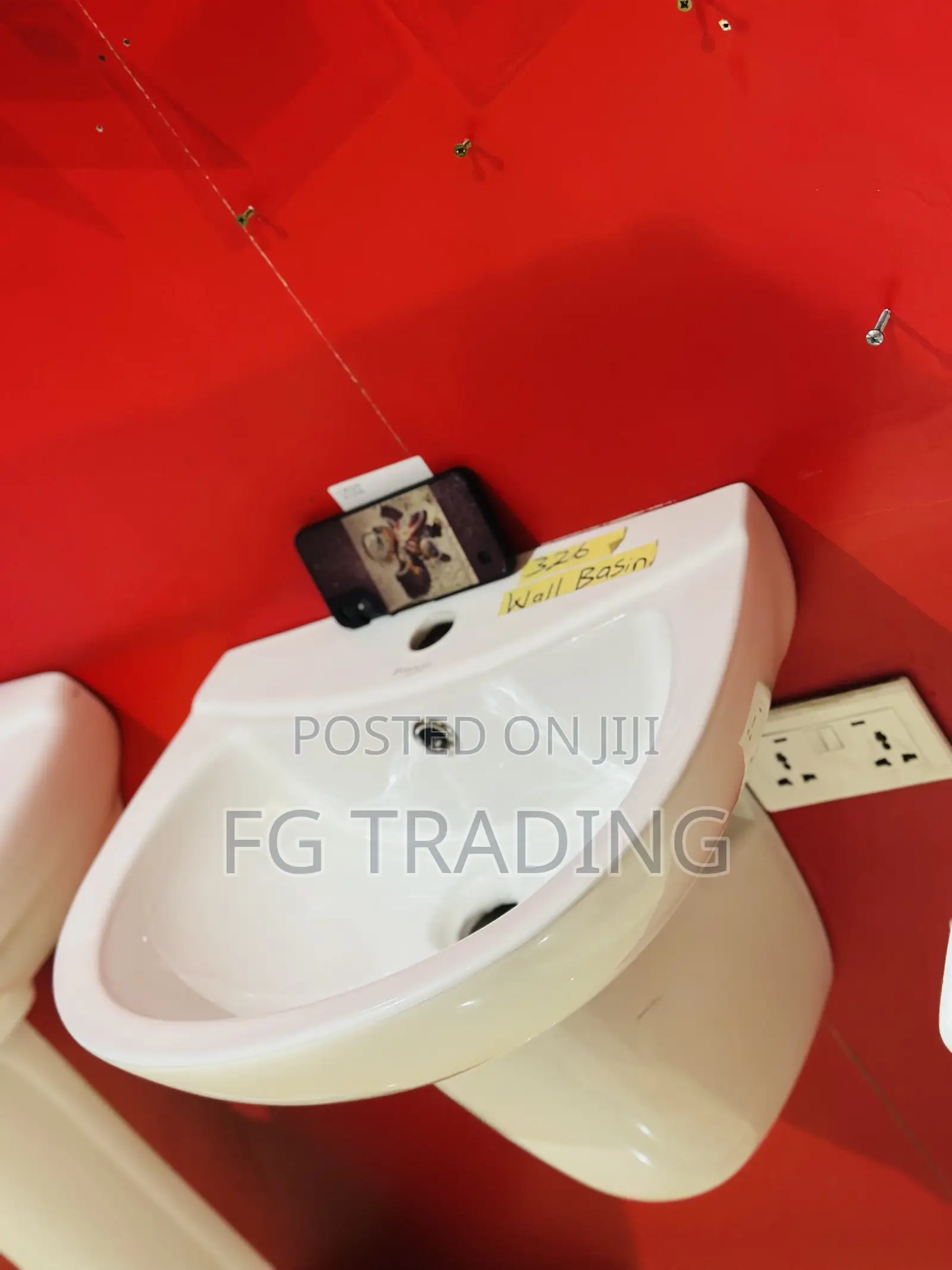 Wall Hung Basin - Bathroom Sink - Canvas Basin