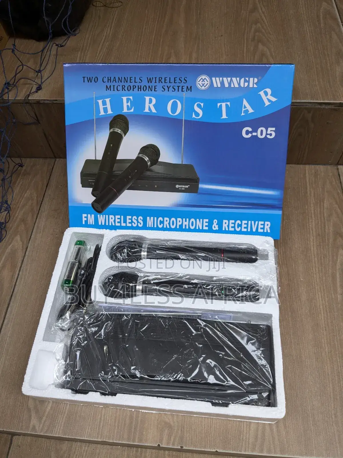 Herostar Two Channel Wireless Microphone