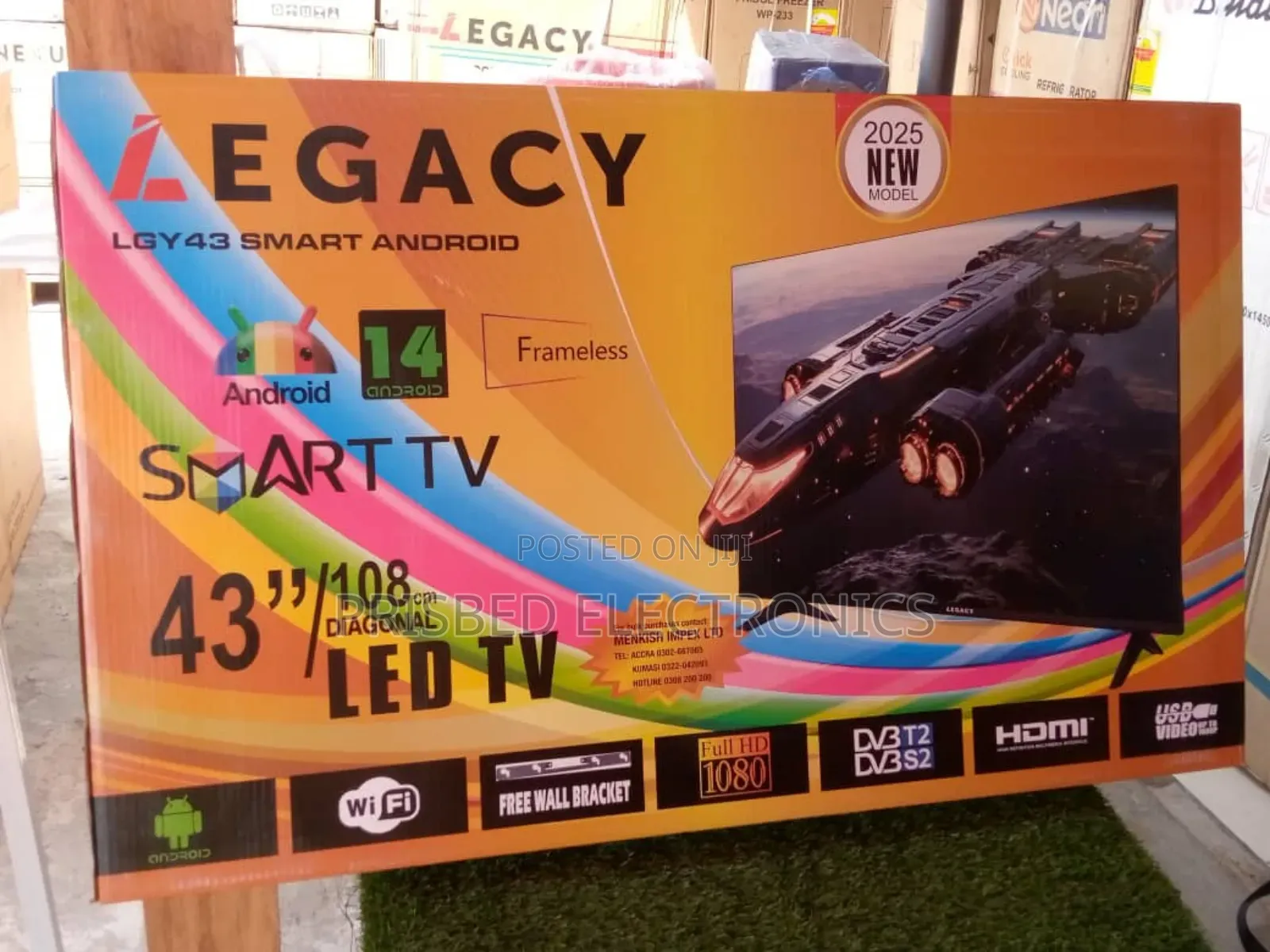 Legacy 43" Smart Android Tv