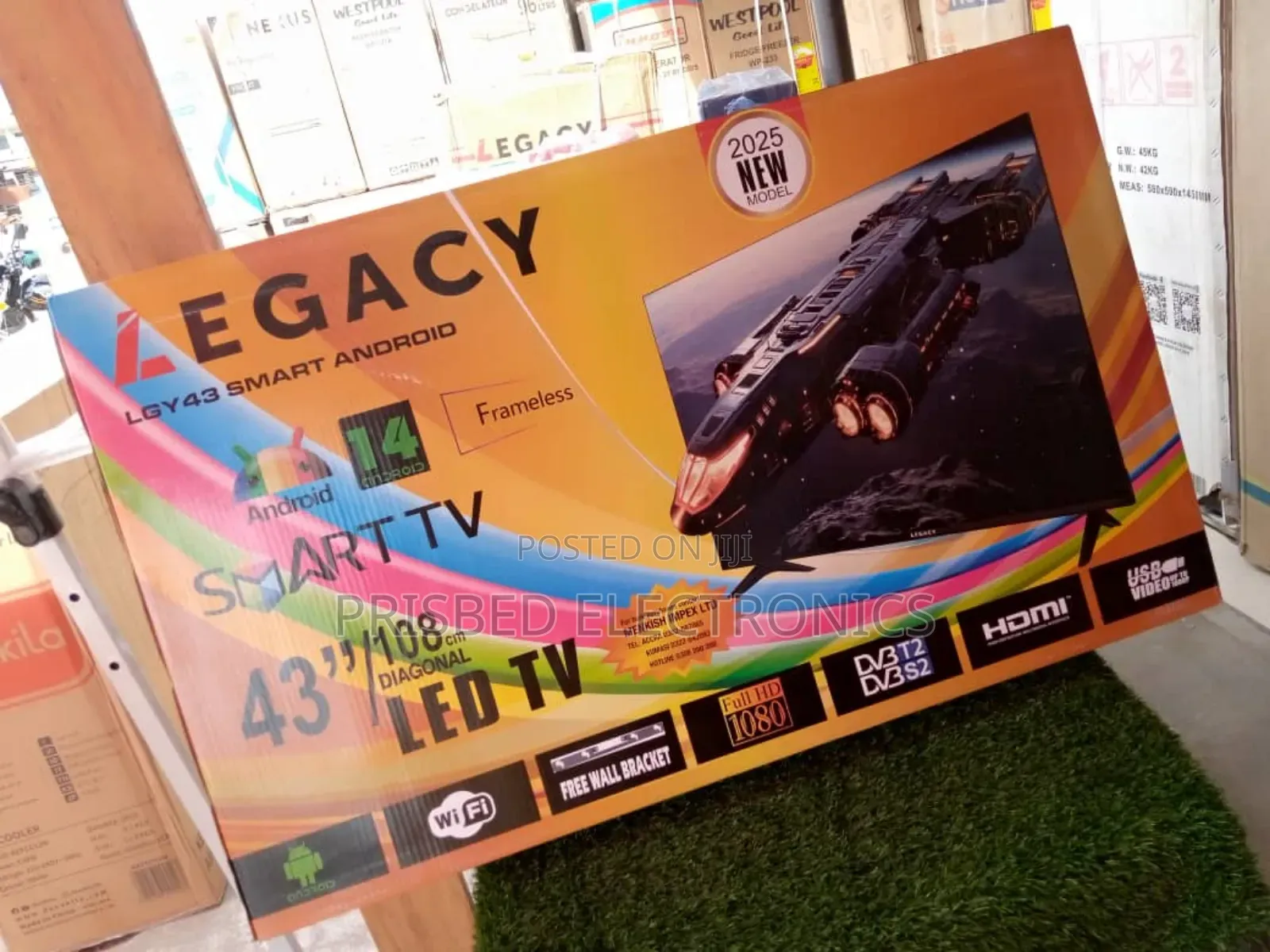Legacy 43" Smart Android Tv