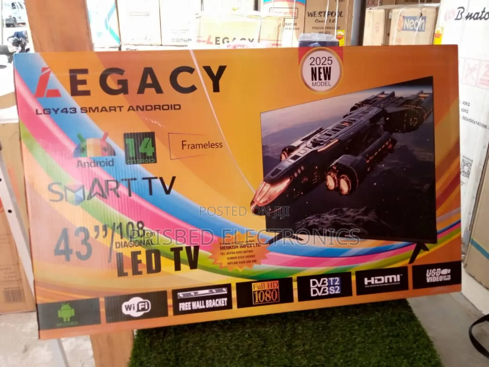 Legacy 43" Smart Android Tv