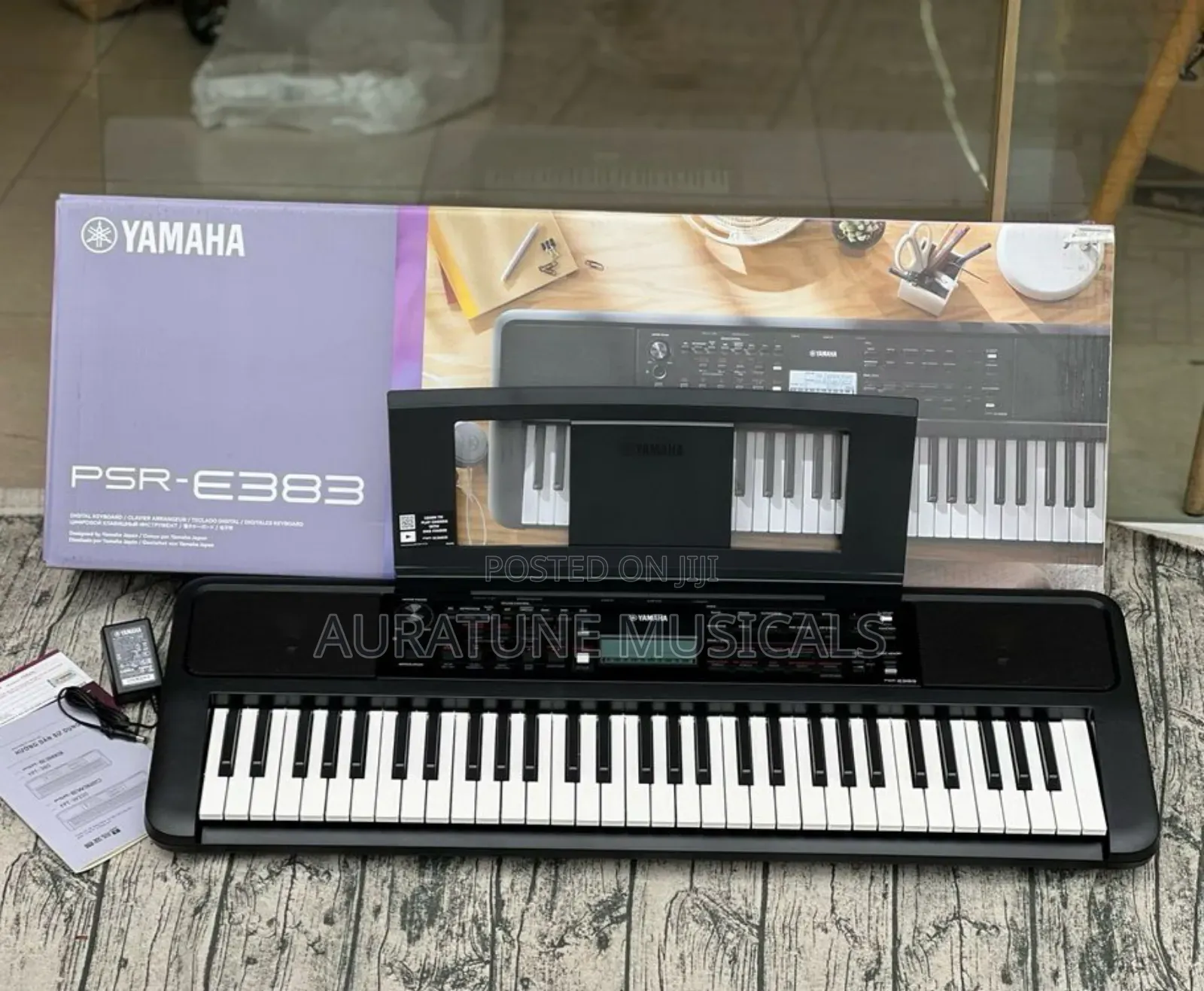 Yamaha PSR-E383 61-Key Portable Keyboard