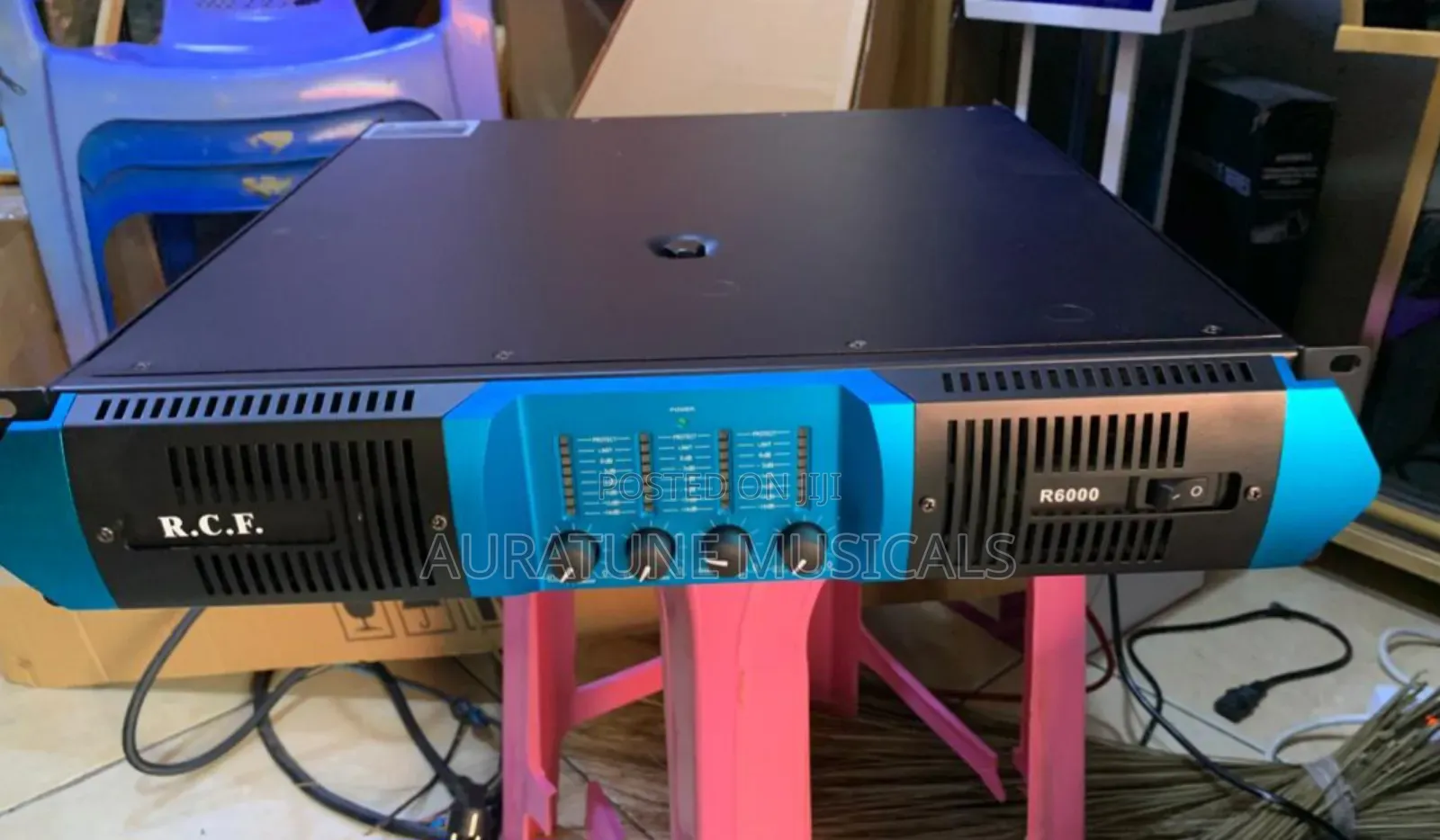 RCF R-6000 4-Channel Professional Power Amplifier