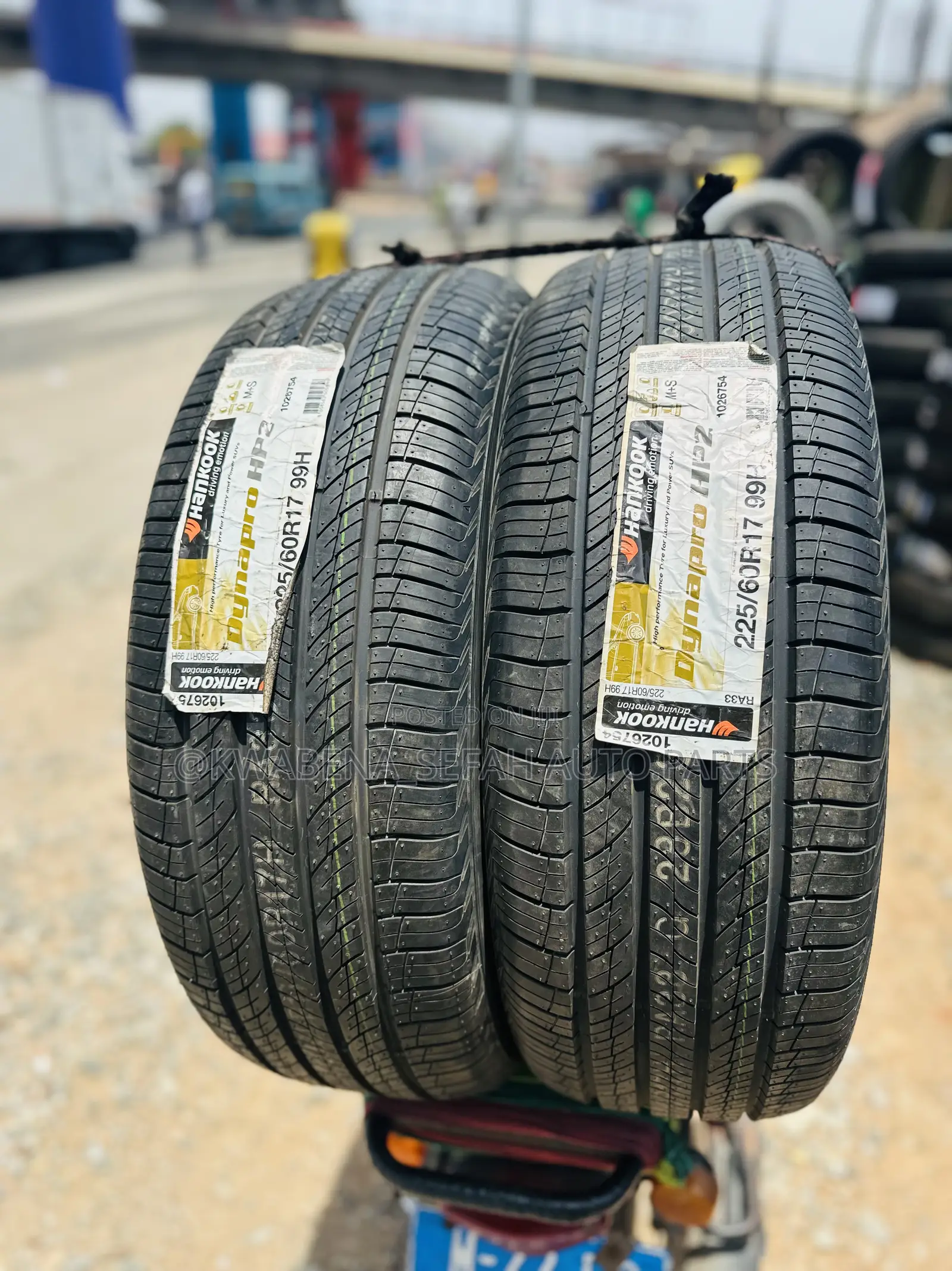 Original Hankook 225/60r17 Tyres Available for All Cars