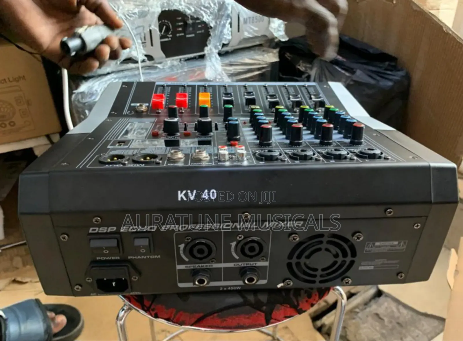 Yamaha Kv40 4-Channel Powered Mixer