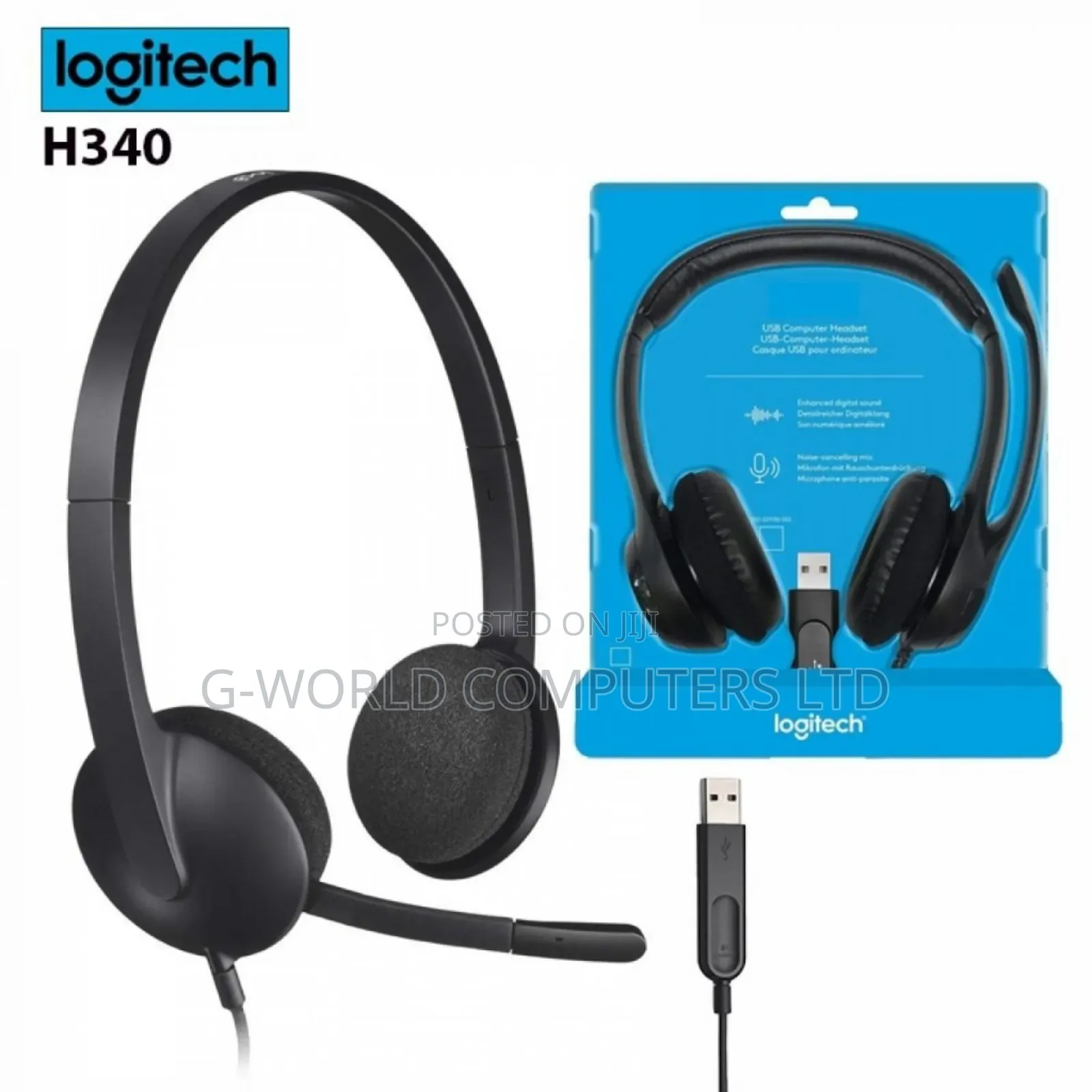 Logitech H340