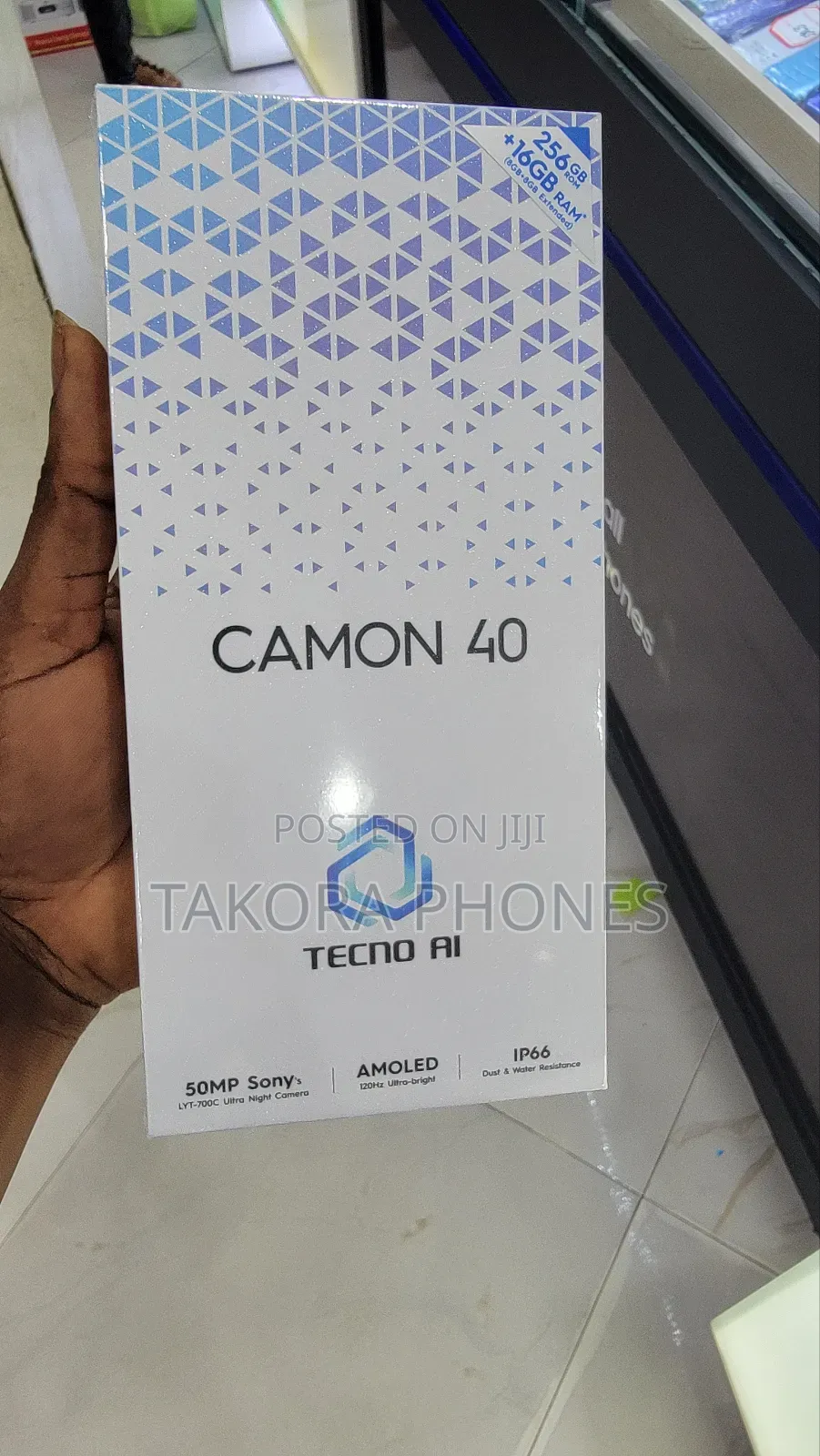 New Tecno Camon 40 128 GB Black