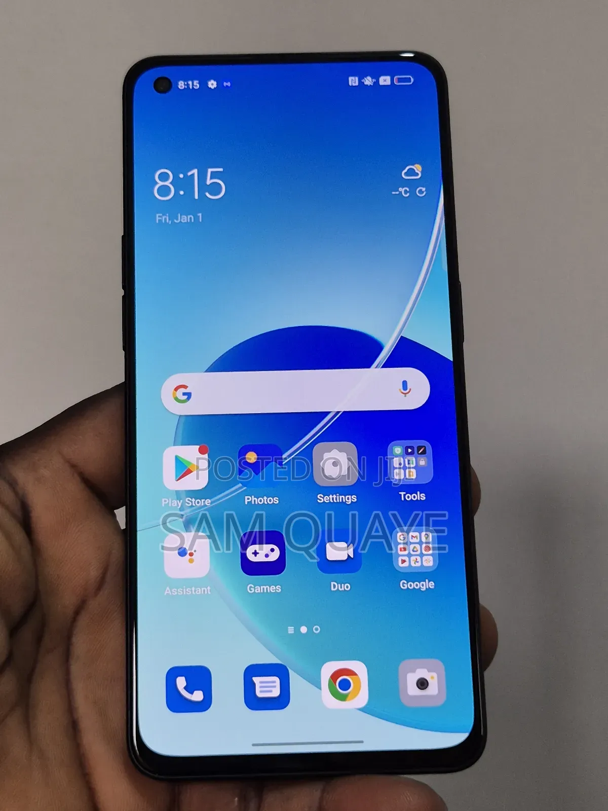 New Oppo Reno6 5G 128 GB Black