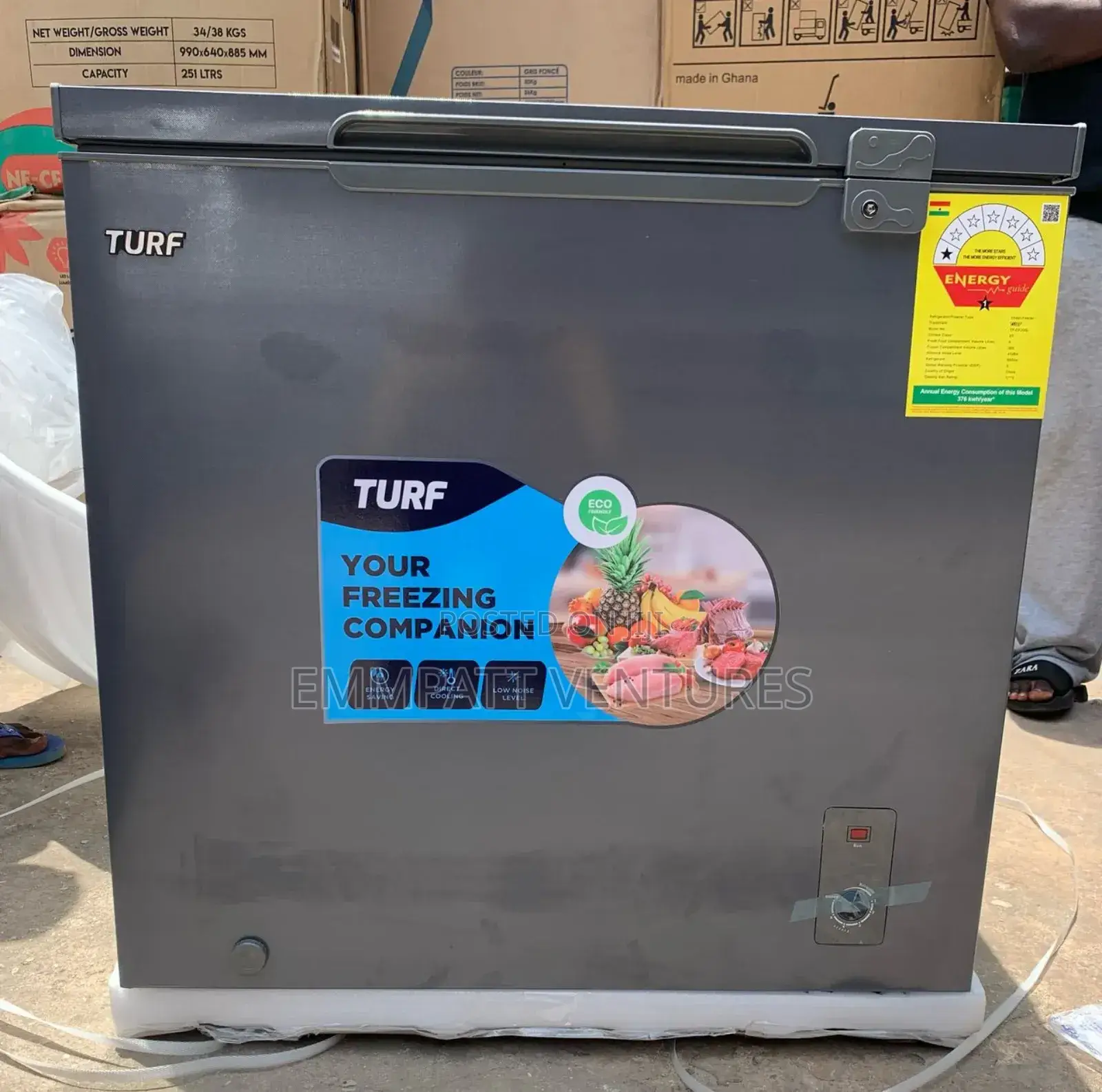 200l Turf Deep Freezer