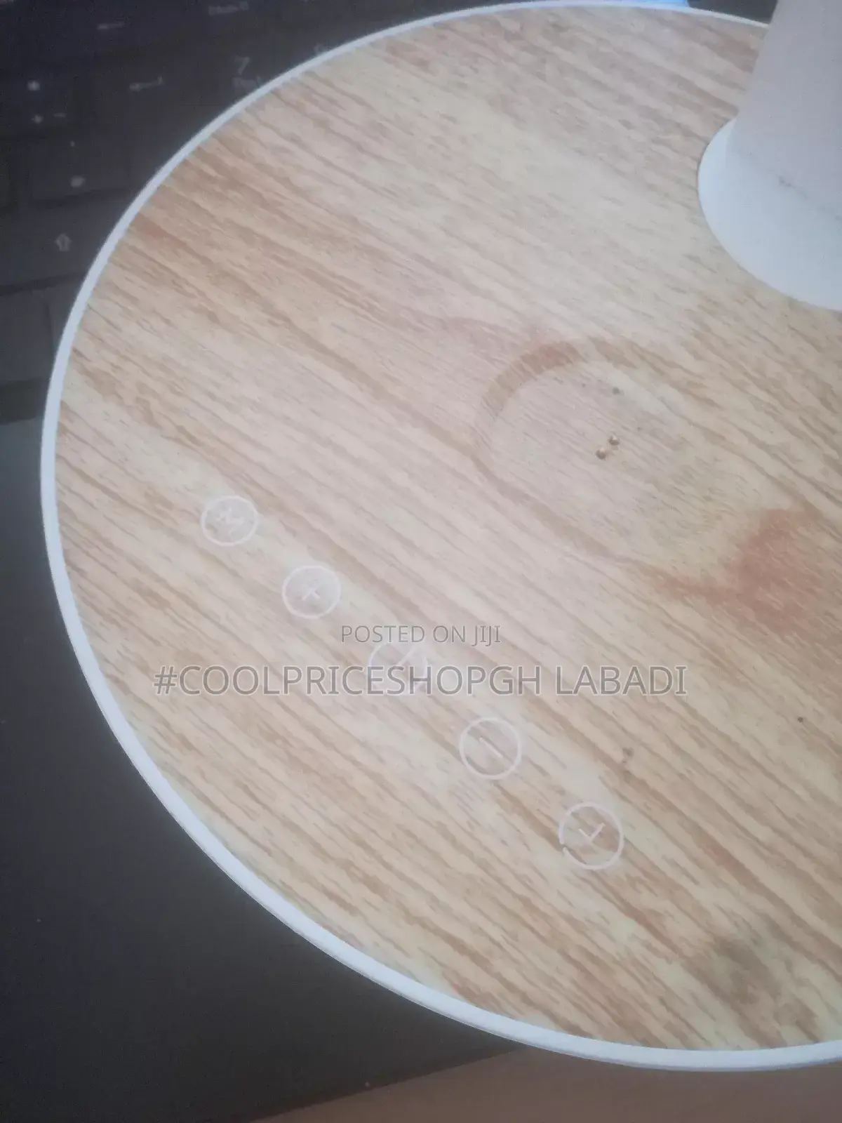 Table Lamp With Cooling Fan