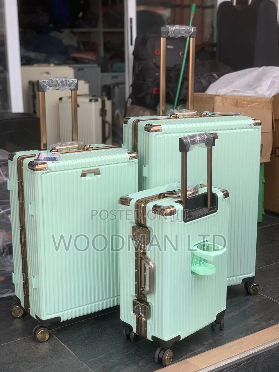 Zipless Luxurious 3set Suitcase