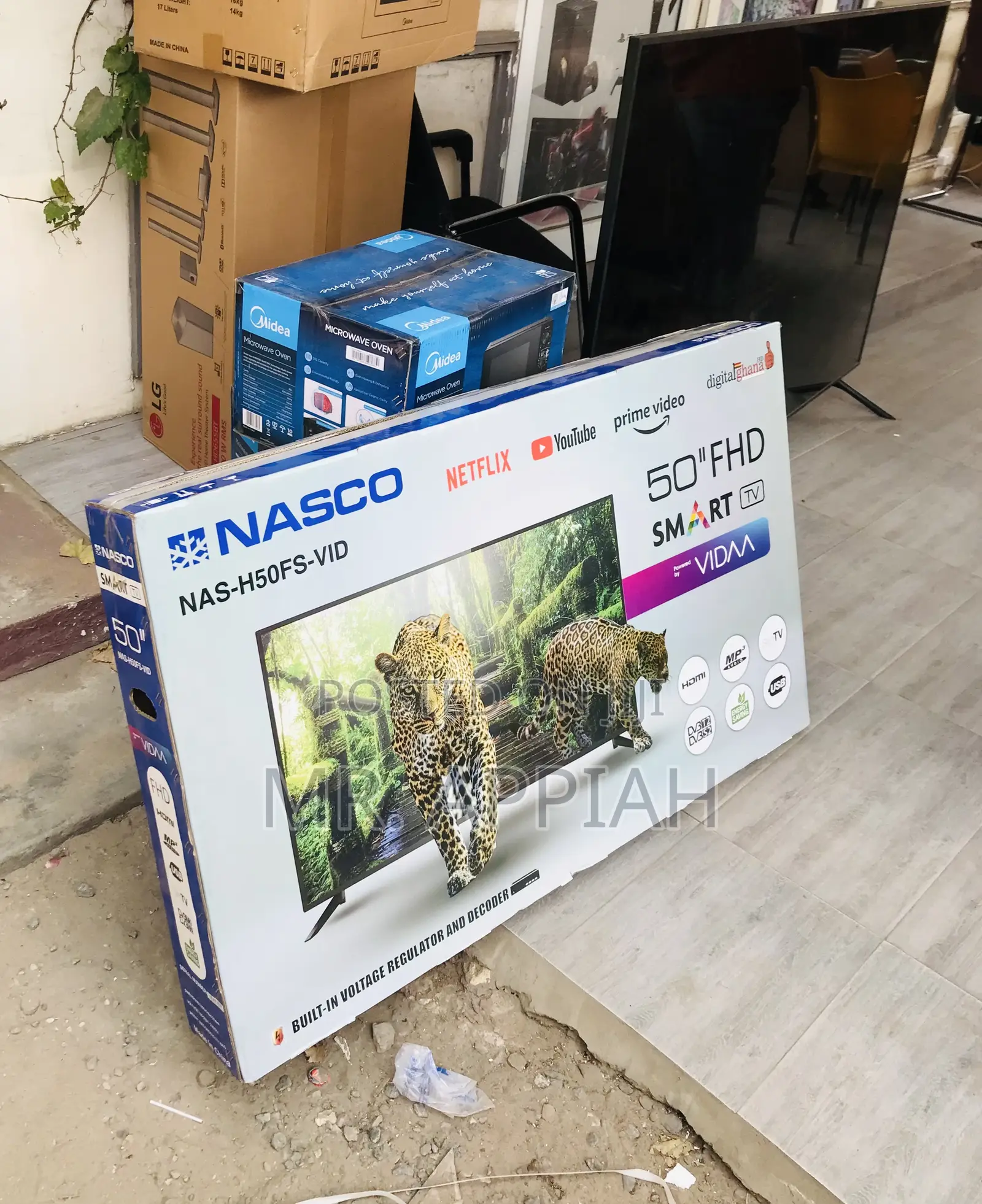 Premium Design Nasco 50 Inch FHD Smart Android Tv.