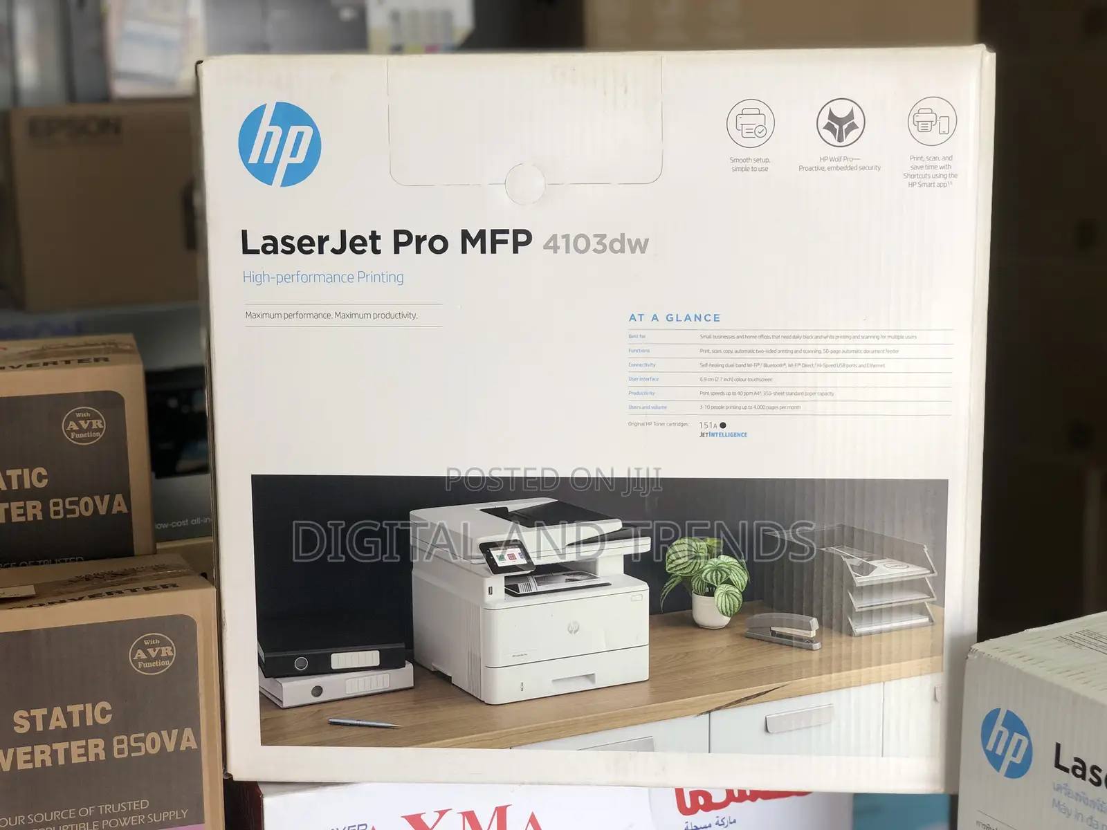 Hp Laserjet Pro MFP 4103dw Printer