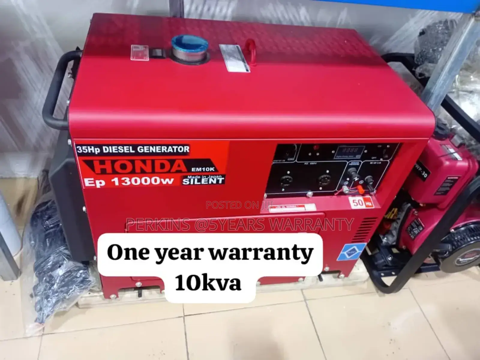 Electrifying Honda 10kva Key Start Diesel Generator 10kva