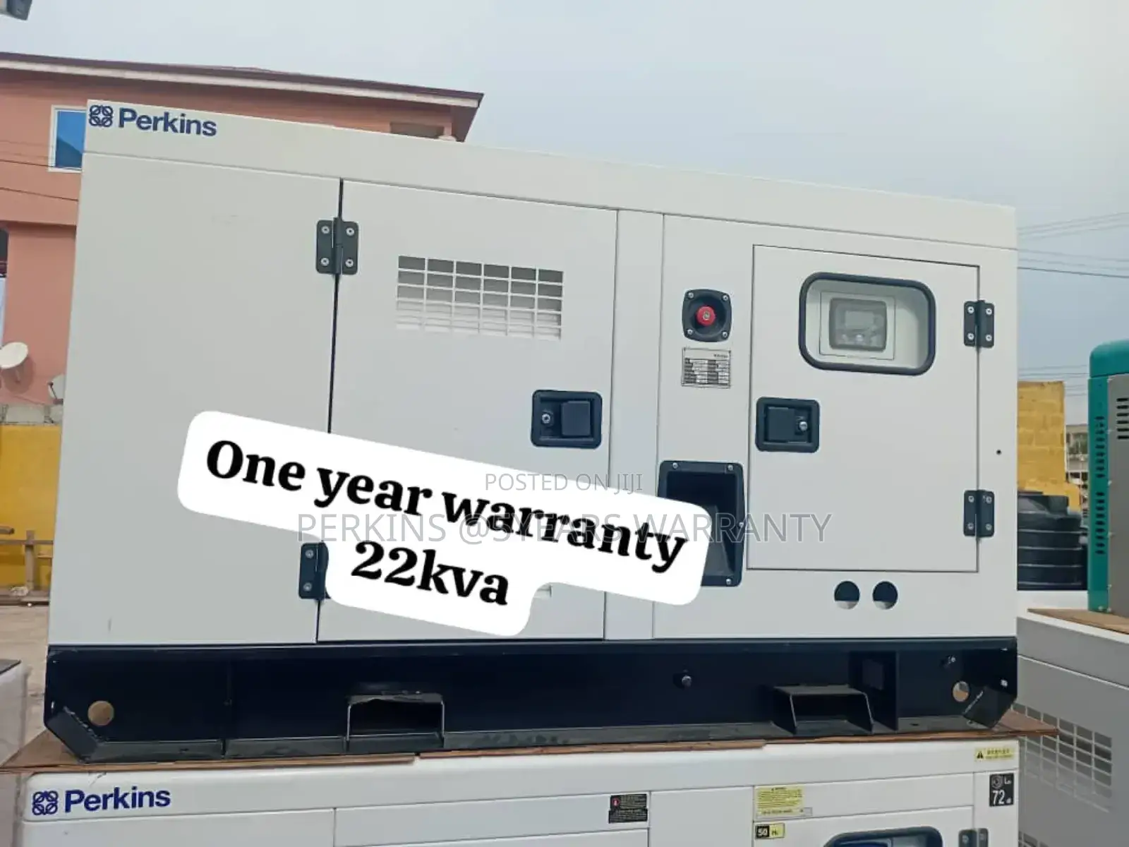 Electrifying Perkins 22kva Diesel Silent Generator Perkins