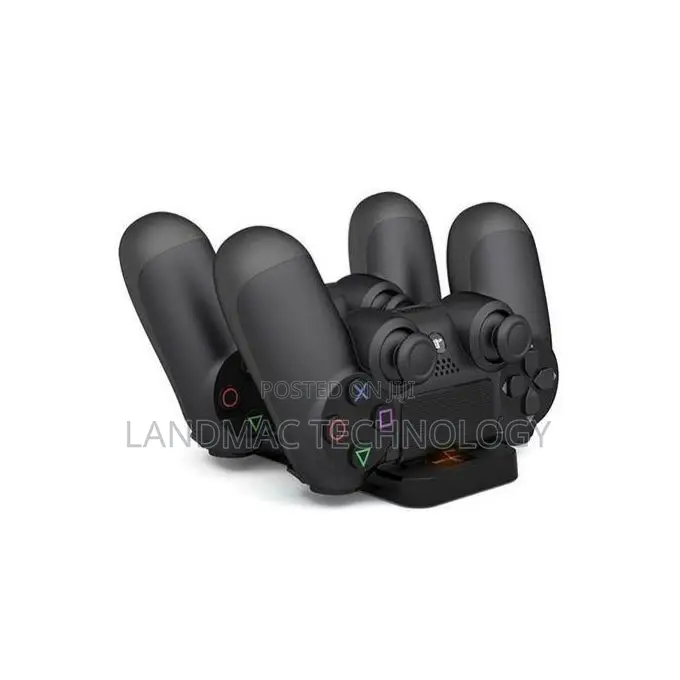 Ps4 Dual Controller Ds4 Charger Dock Station Stand Charging