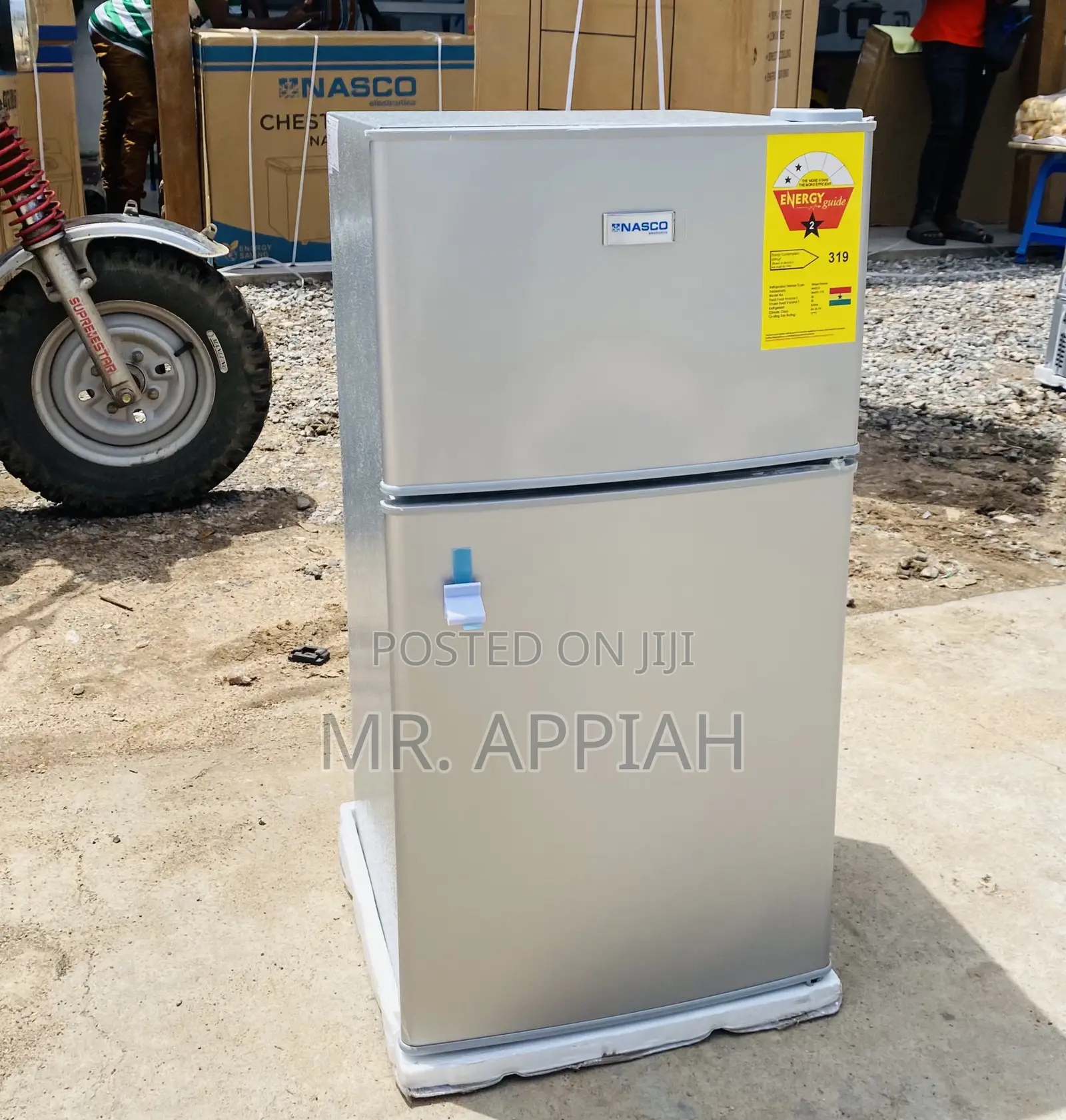 Shop Premium Nasco Nasf2-11fl 2 Door Table Top Fridge.