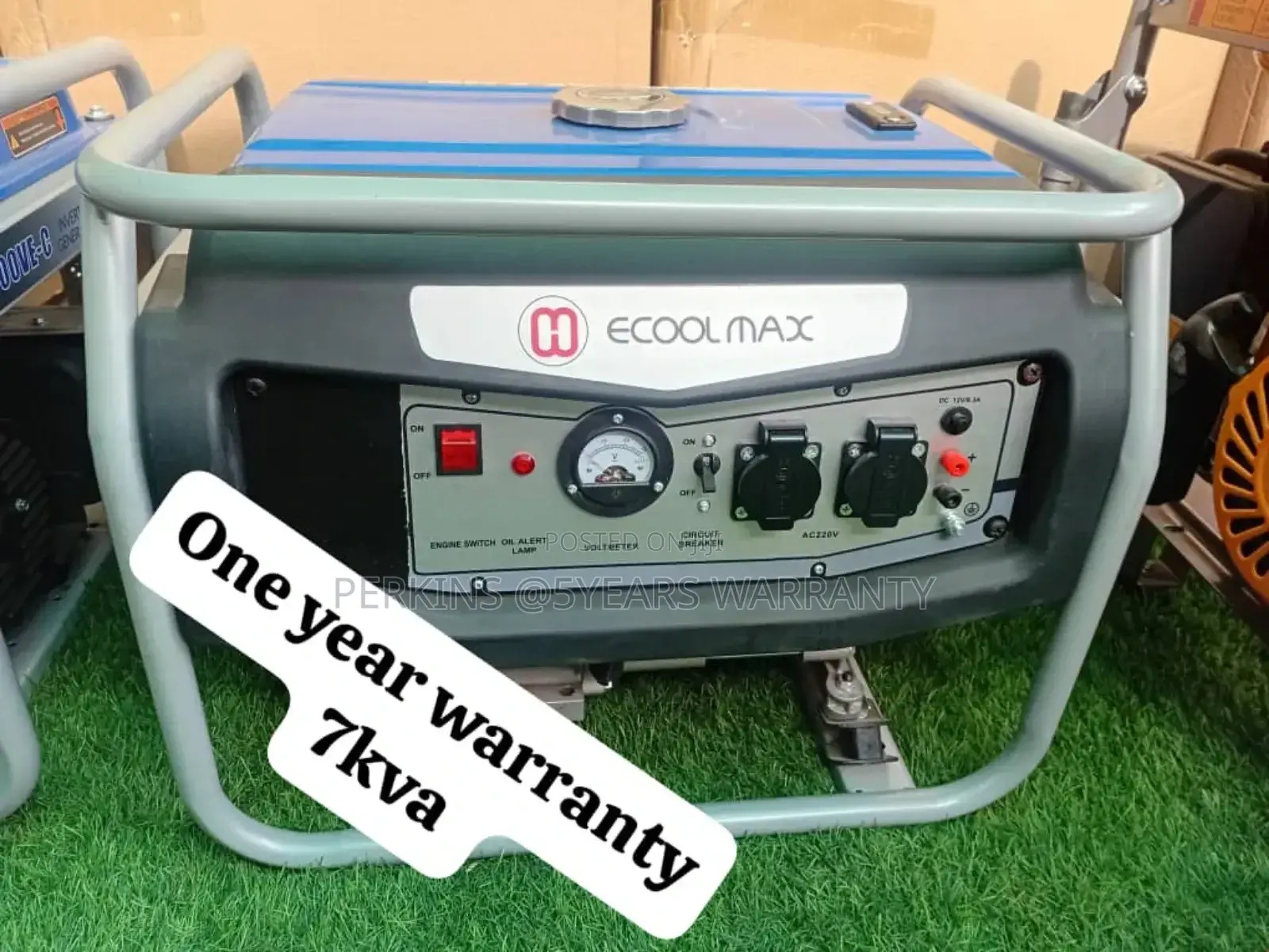 Exuberant 7kva Ecoolmax 8000wat Generator Switch 7kva Petrol