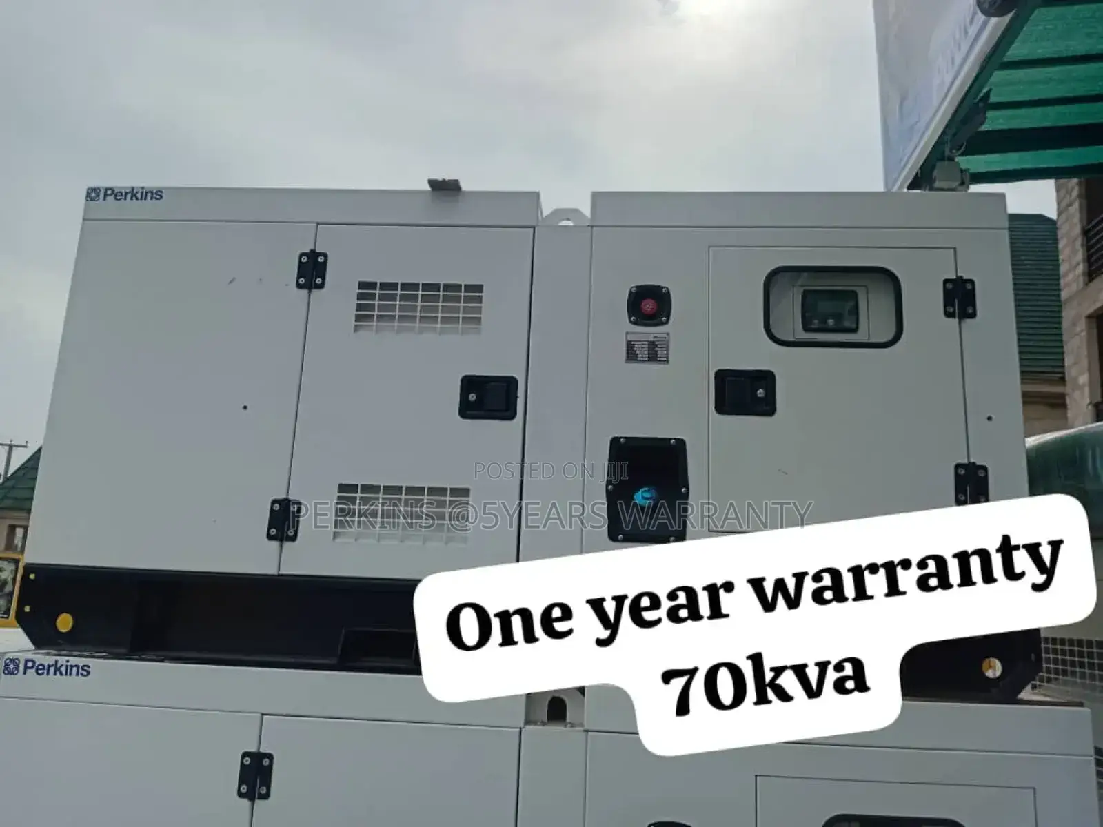 Prestigious 70kva Diesel Perkins Generator Key Start Silent