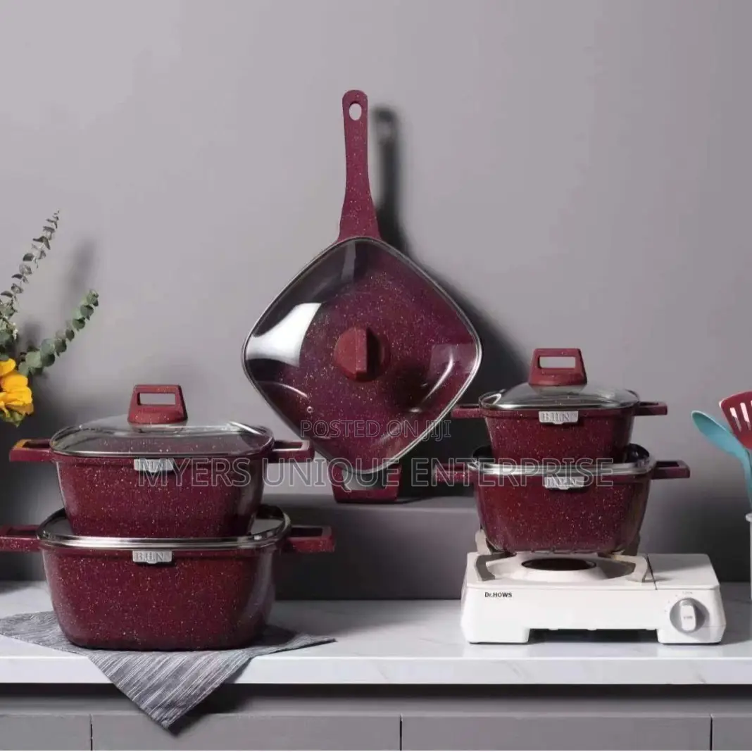 Non Stick Cookware Set (Granite)
