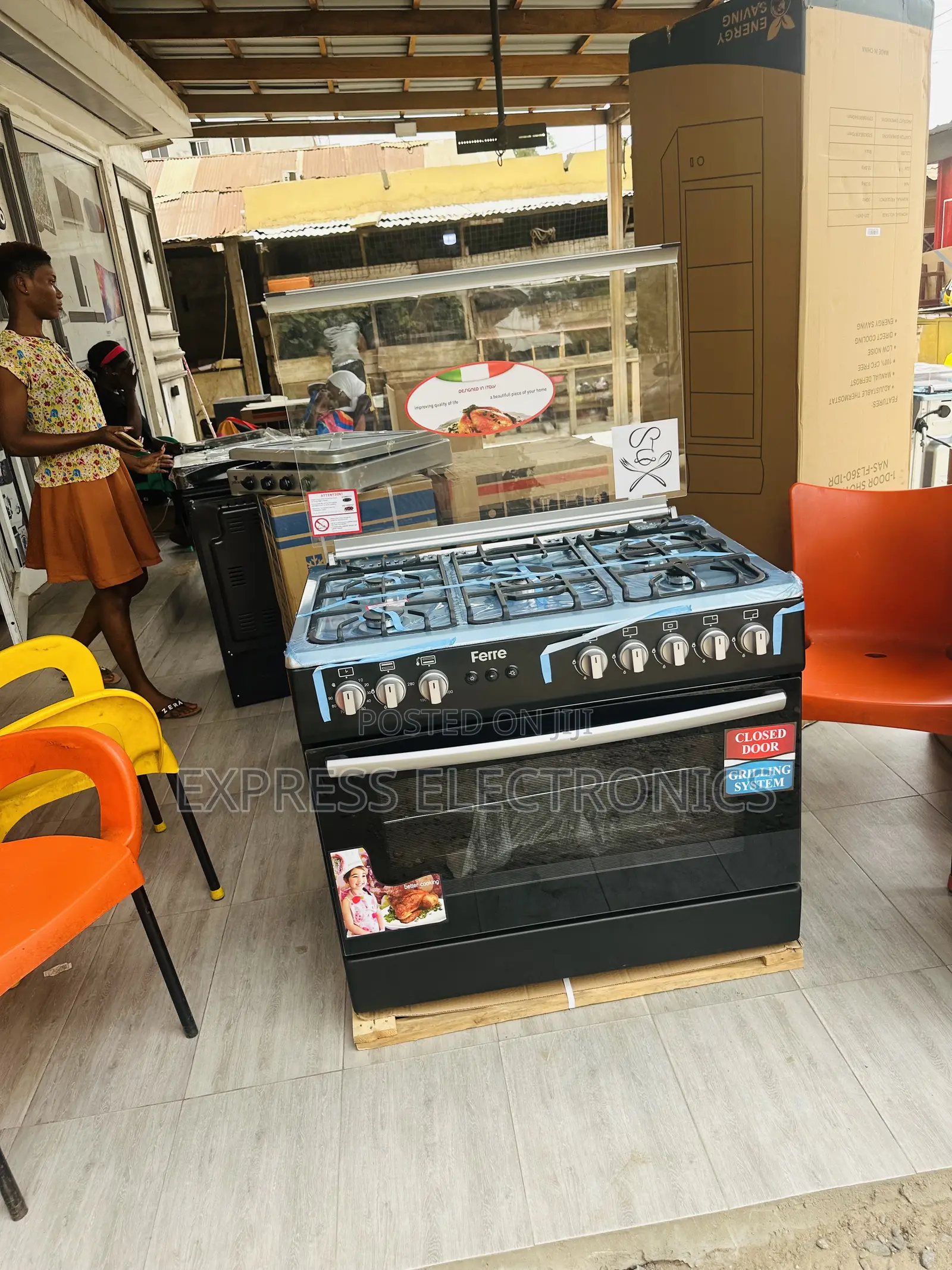 Text Us Your Your Ferre Gas 5burner Gas  