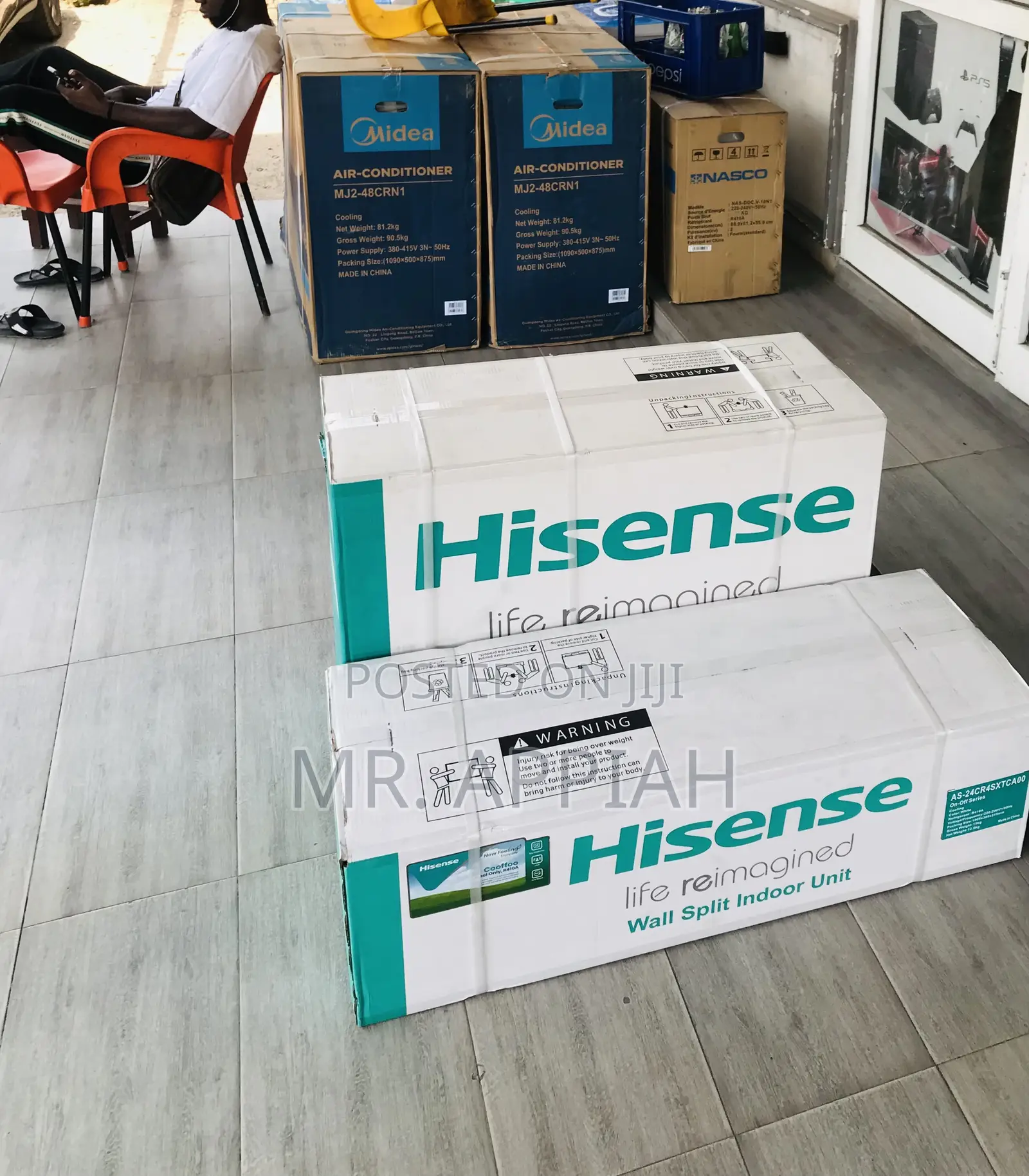 Nicely Designed Hisence 2.5hp Air Conditioner(White)