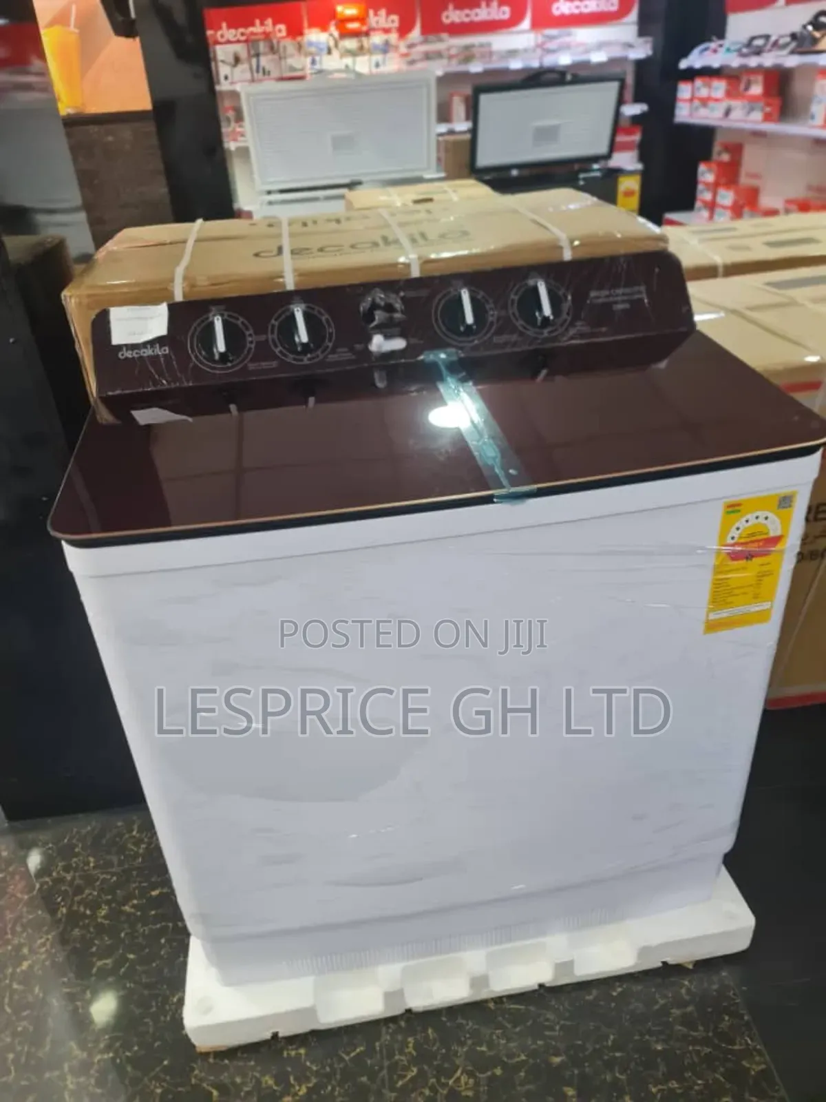 Save Energy: Decakila Twin Tub Washer