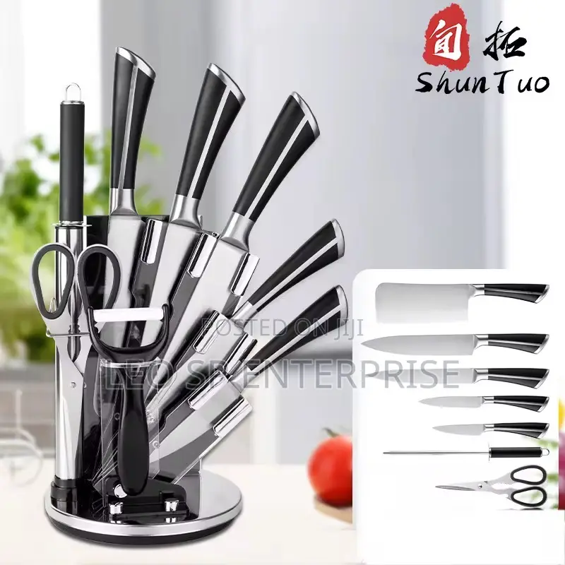 9 Pieces Kitchen Knives Set