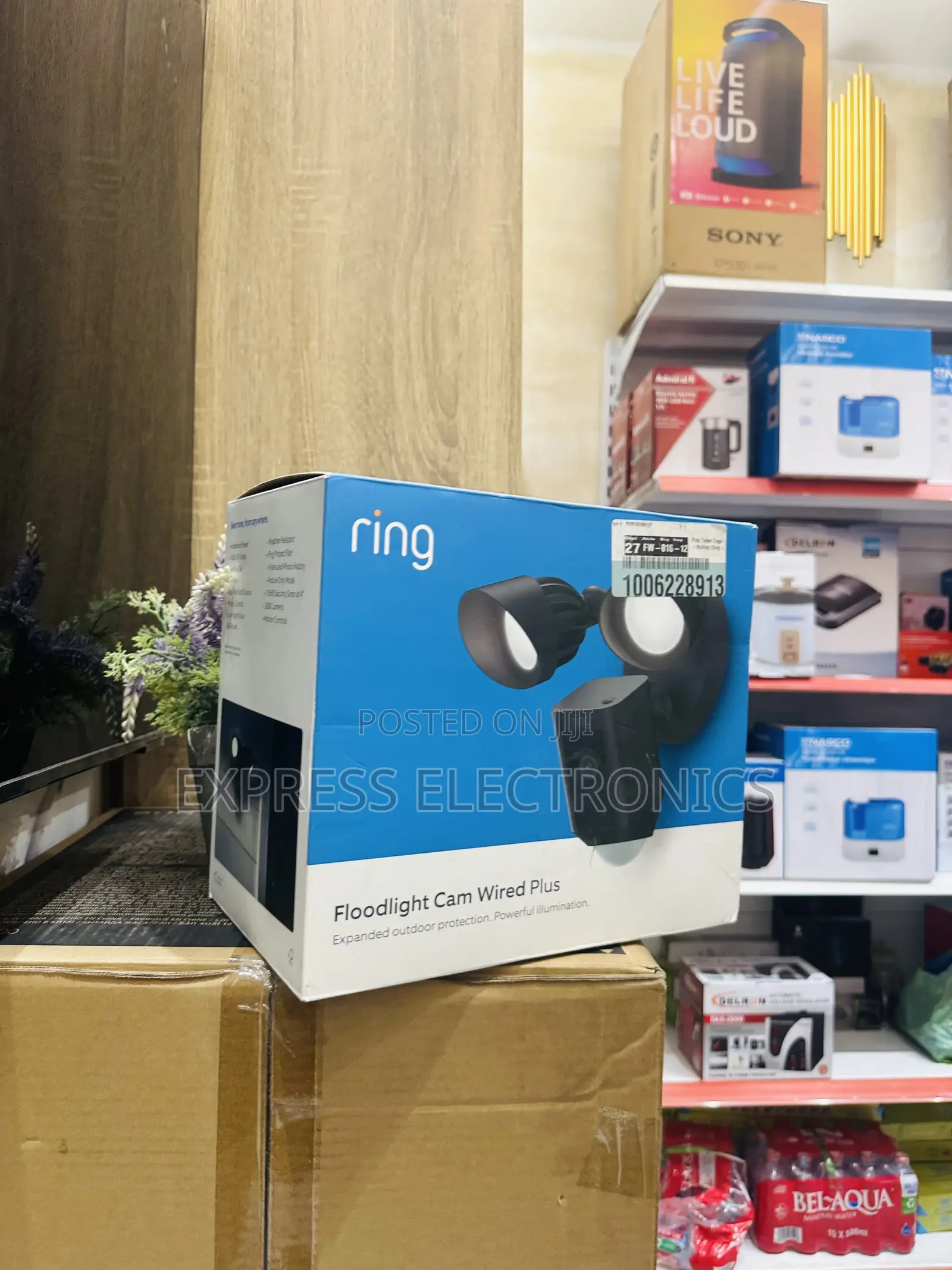 Less Expensive Ring Floodlight Cam Wired Plus
