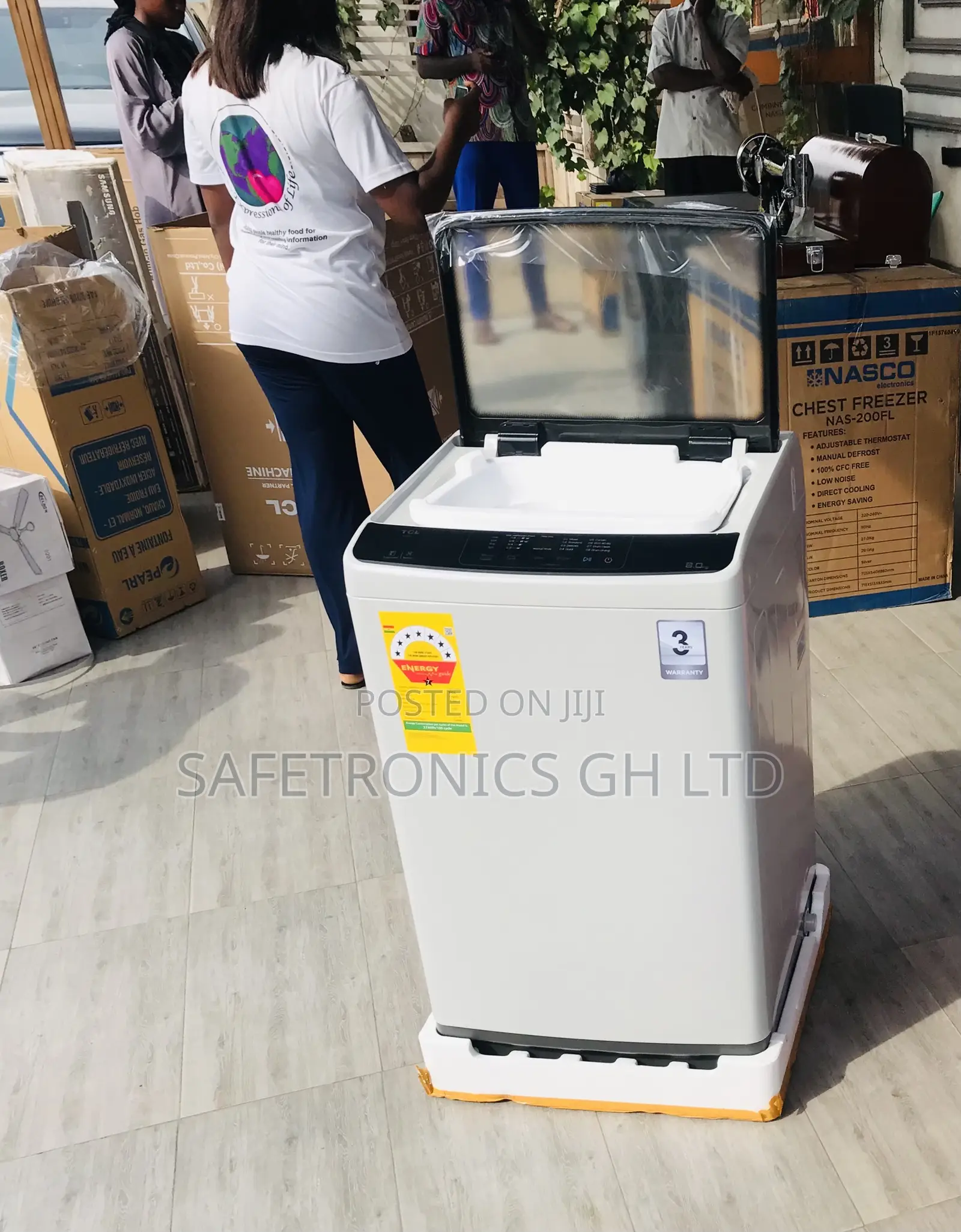 Affordable New TCL 8kg Topload Semiauto Smart Washer