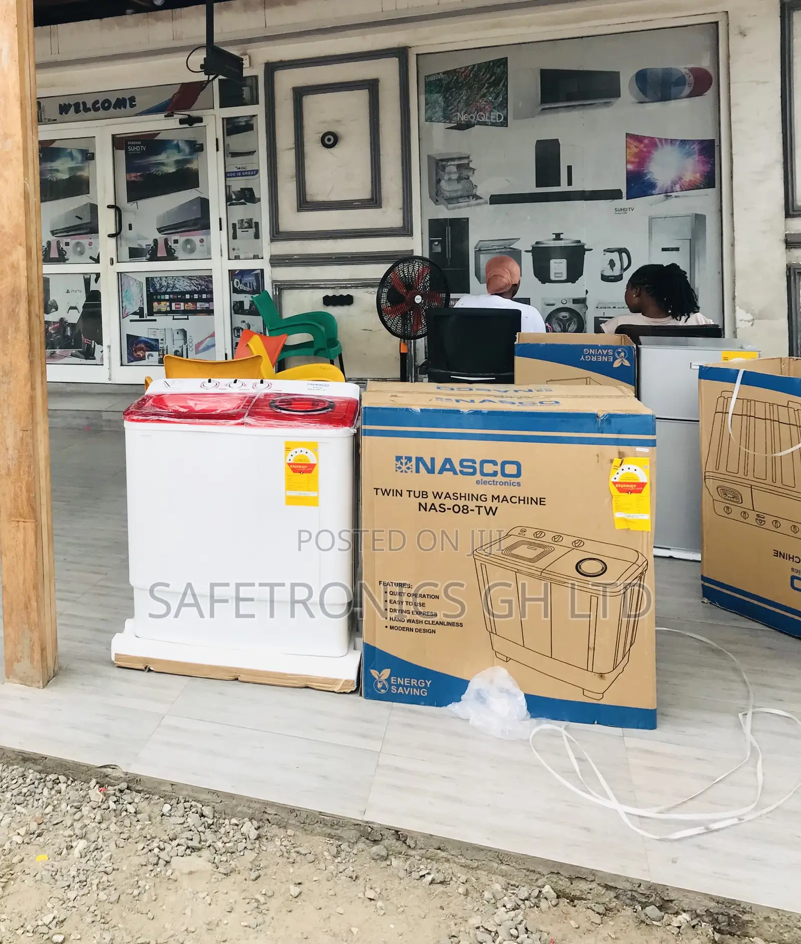Fast Ecowash Nasco Topload Twintub Semiauto 11kg
