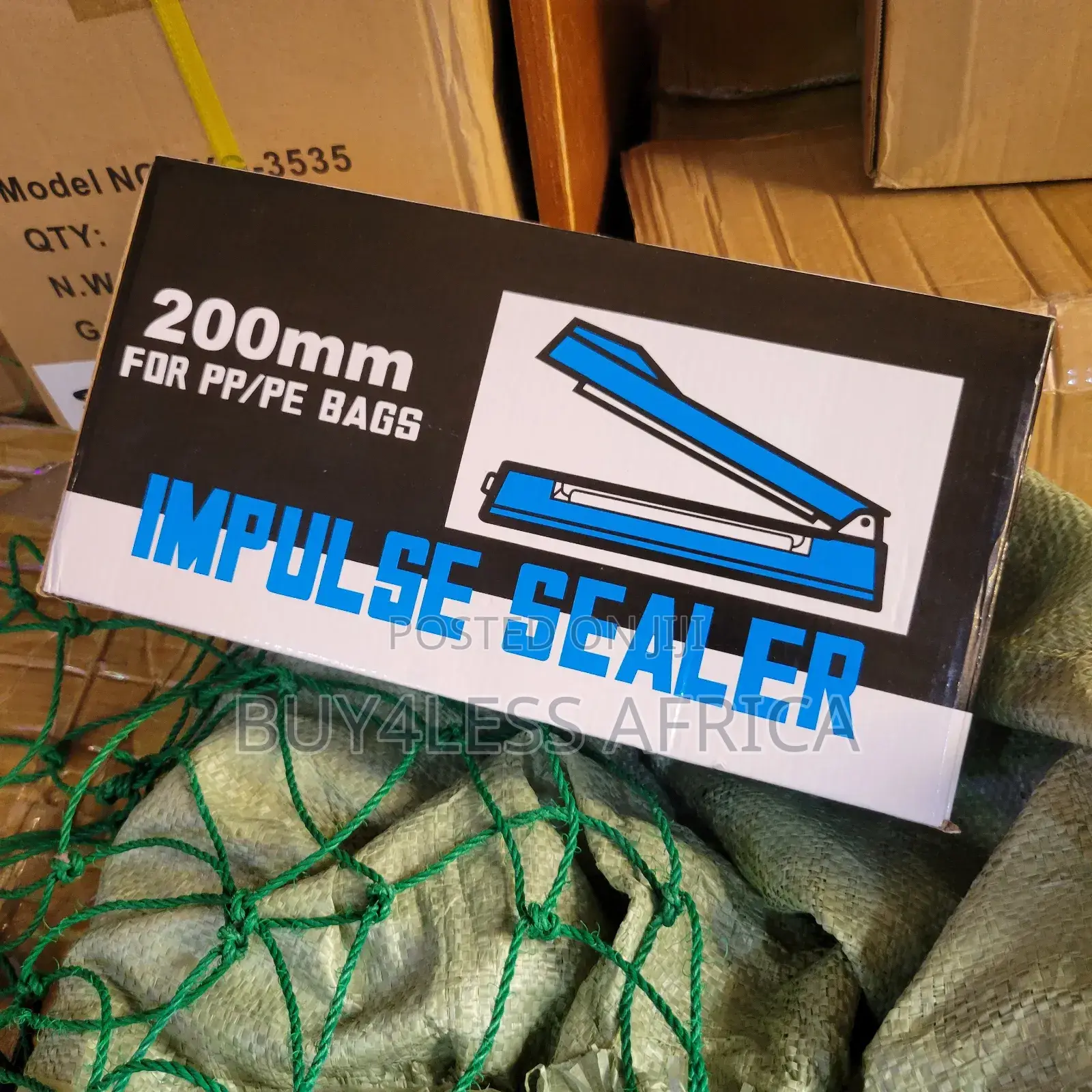 Powerful Sealing Machine Impulse Sealer Machine 200mm