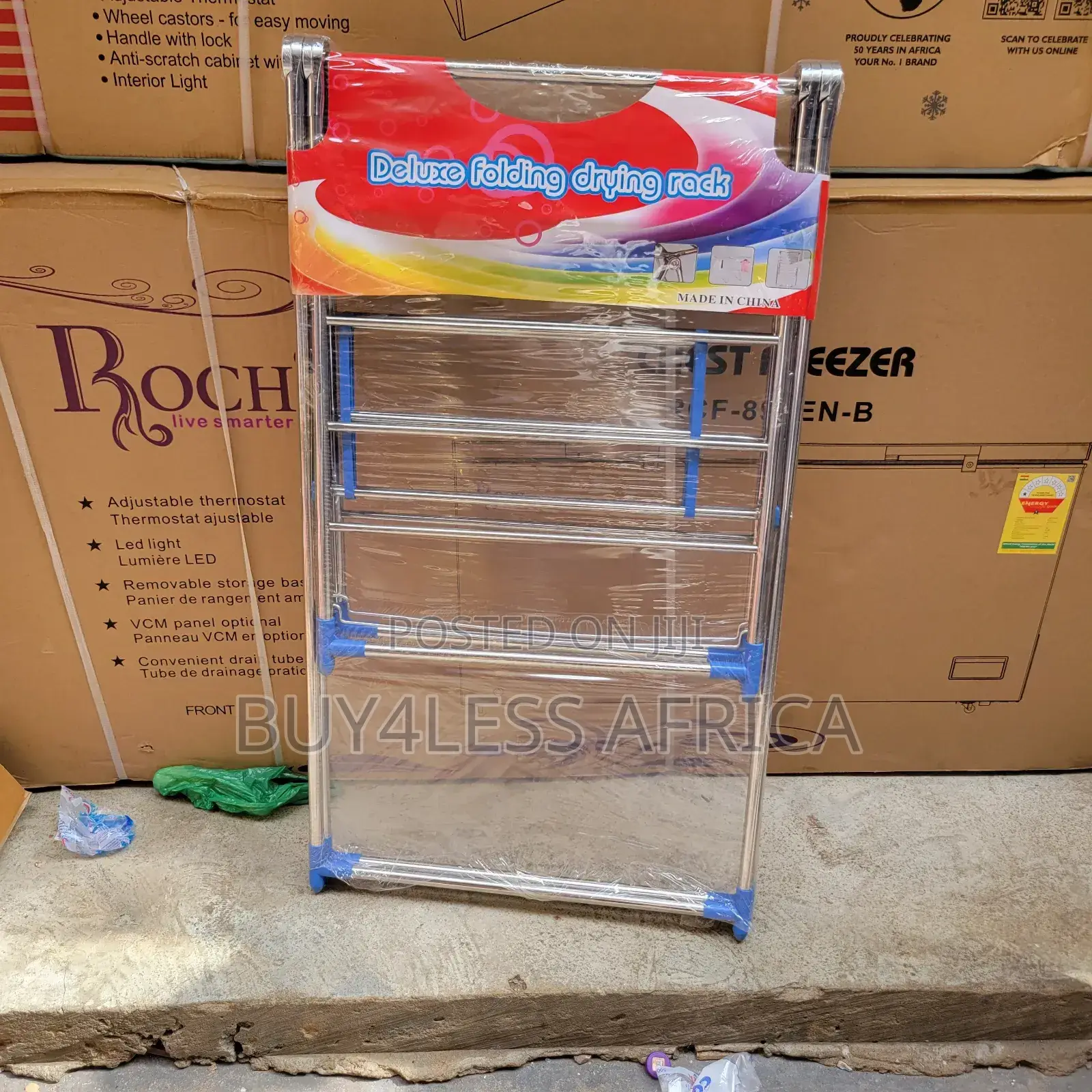 Quality Foldable Drying Rack or Stainless Steel Drying Line