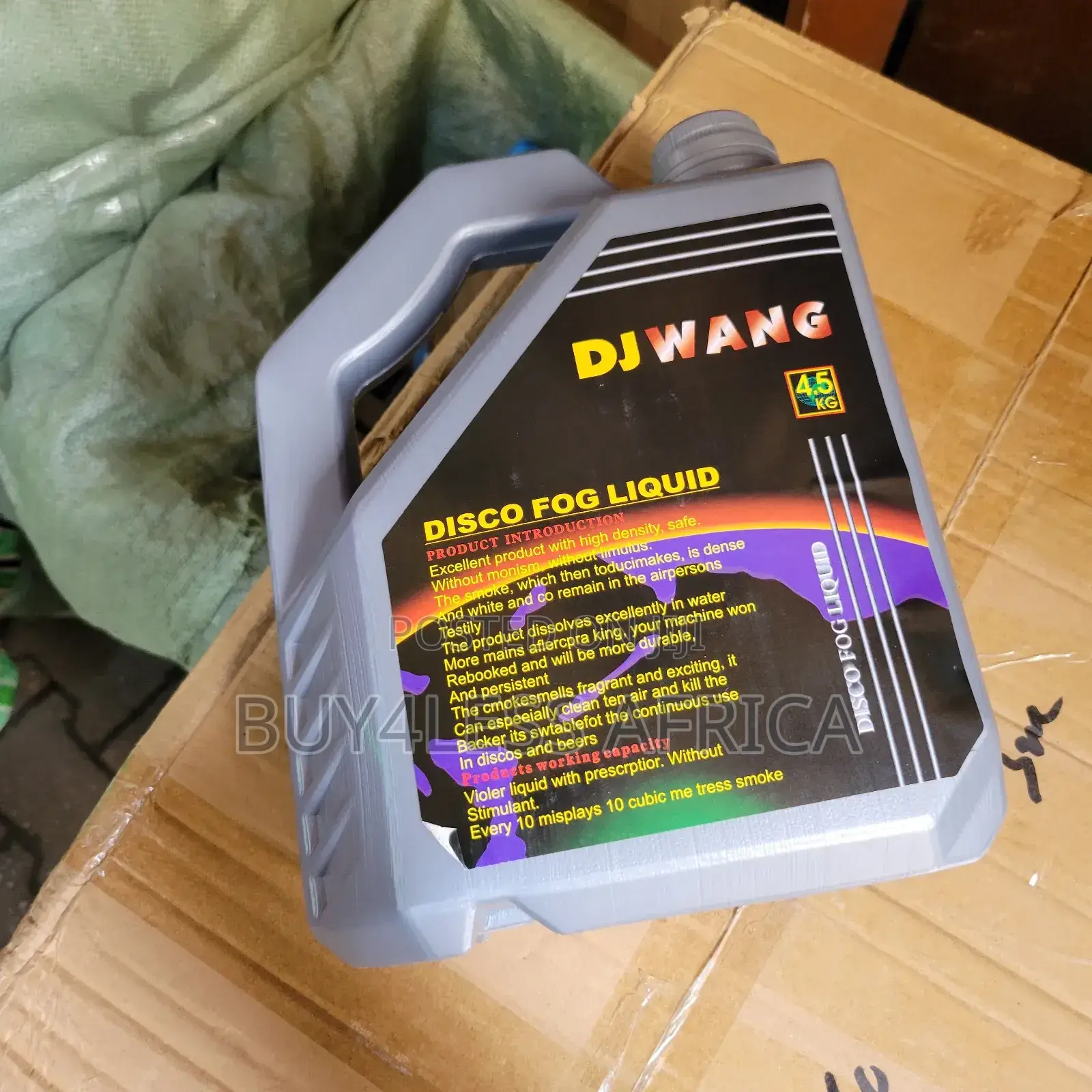 Top Quality German Liquid for Fog Machines