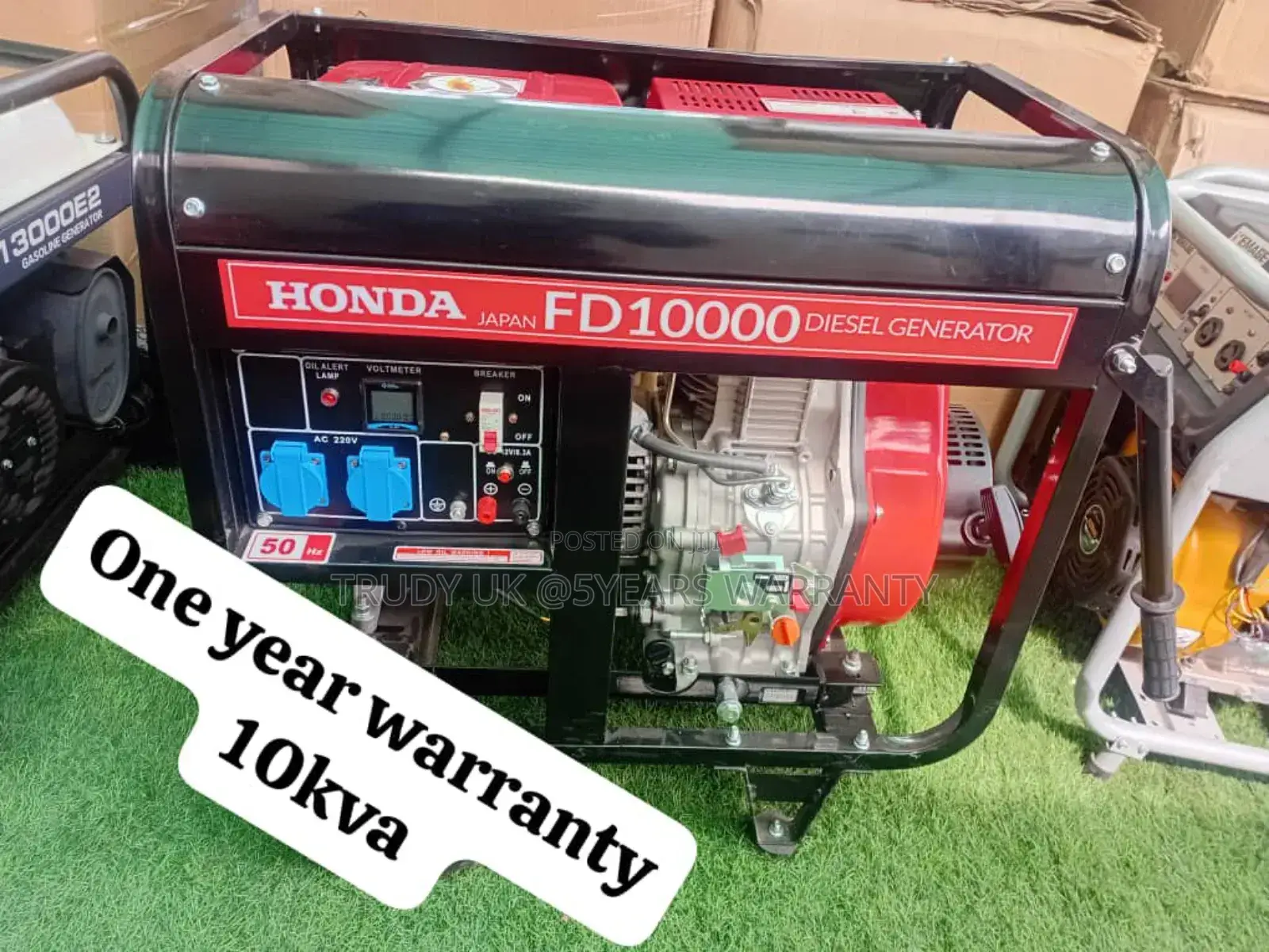 Factory Made Honda 10kva Diesel 10000watts Generator 10kw