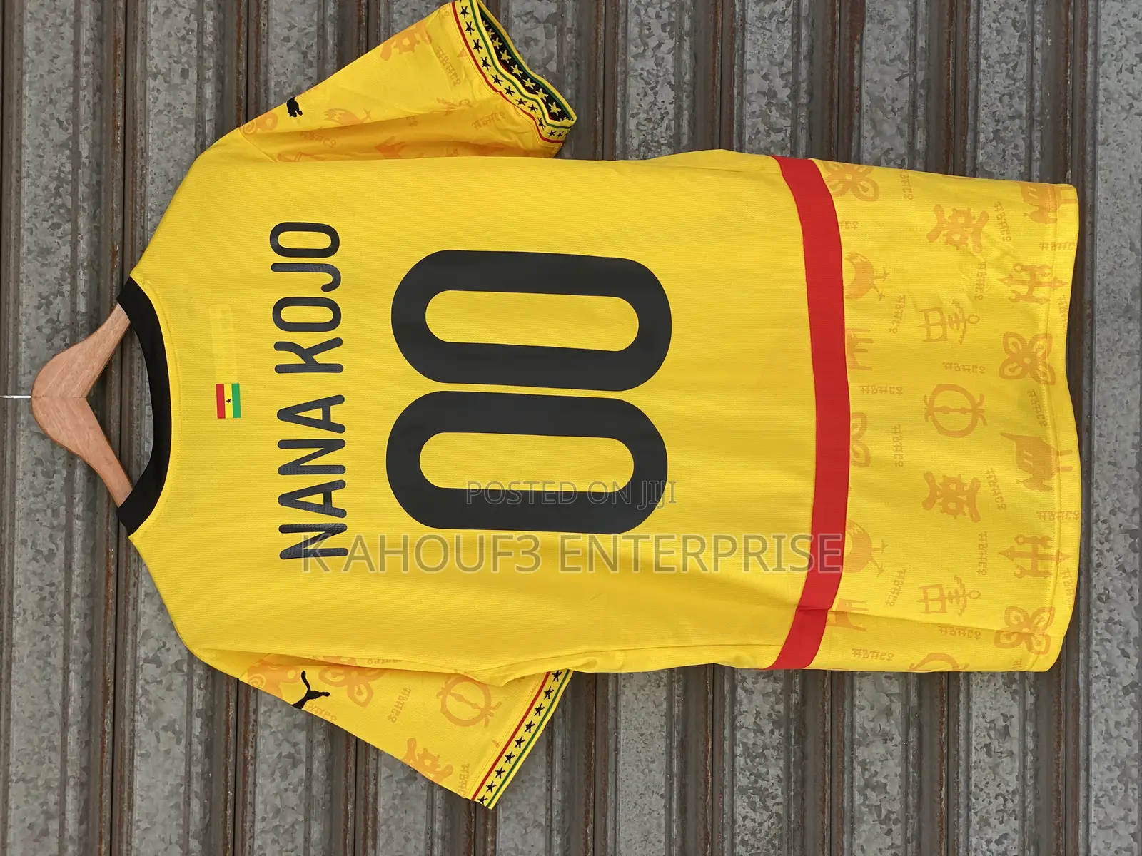 Customized Ghana Fan Type Jersey
