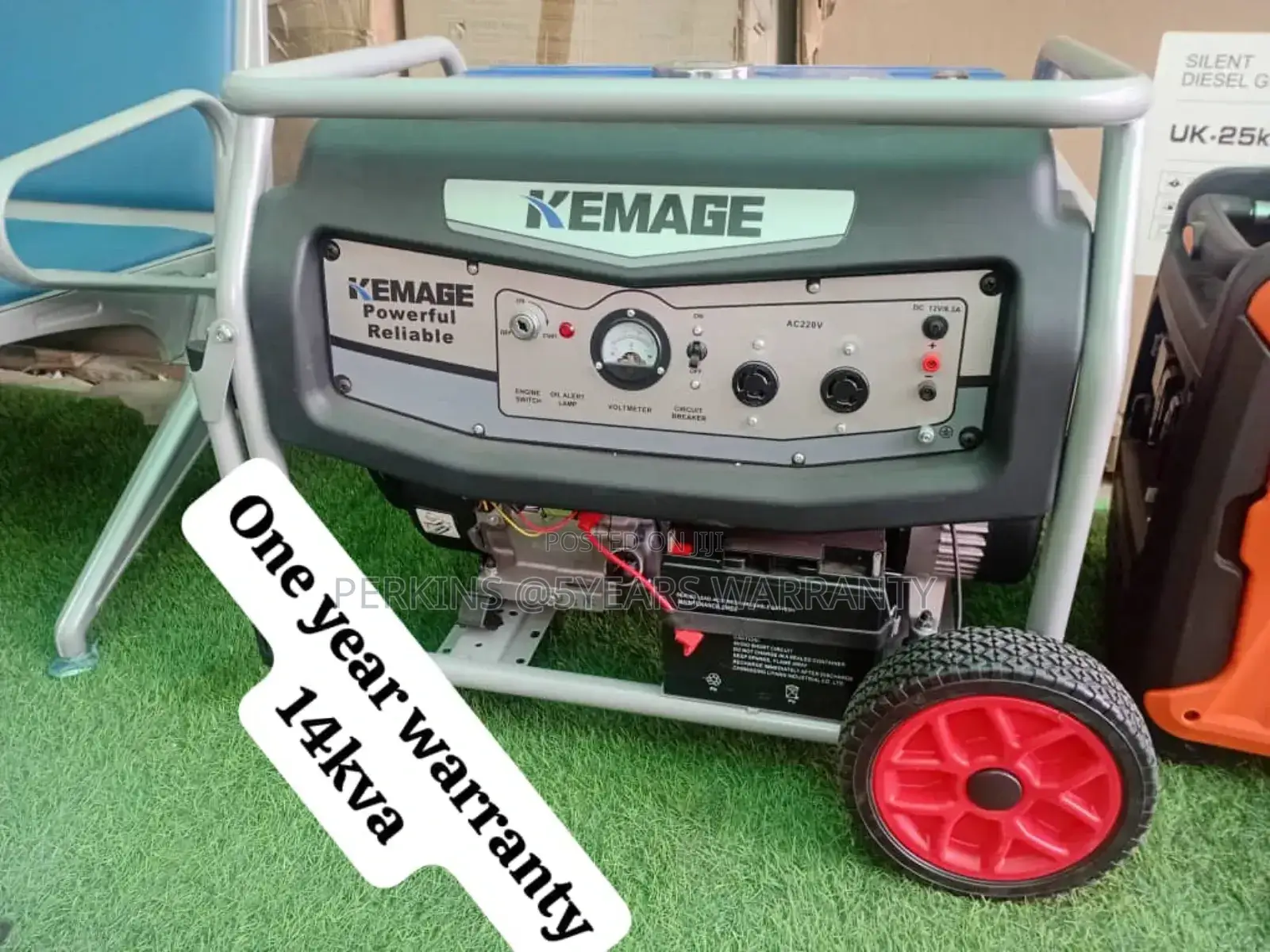 Factory Made 14kva Kemage Petrol 16000watts Genset 16kw
