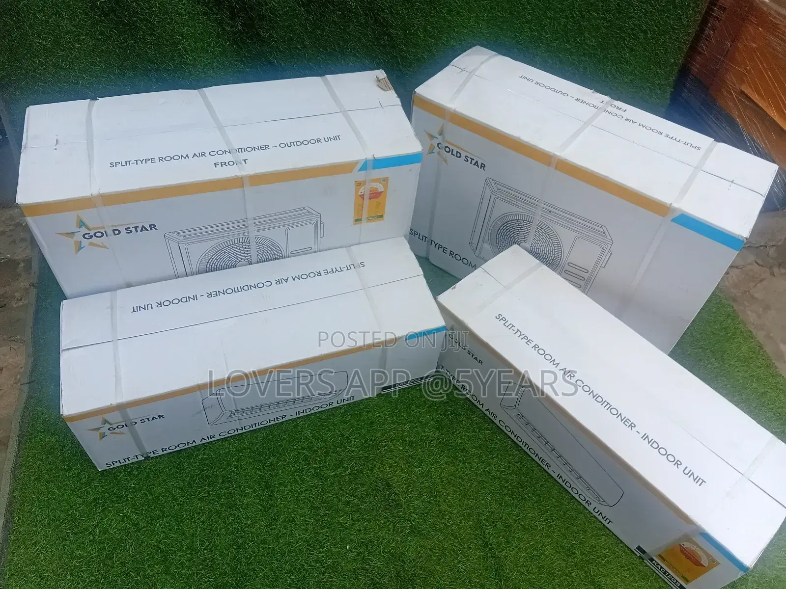 Durable 1.5hp Gold Star Split Standard Air-Conditioner