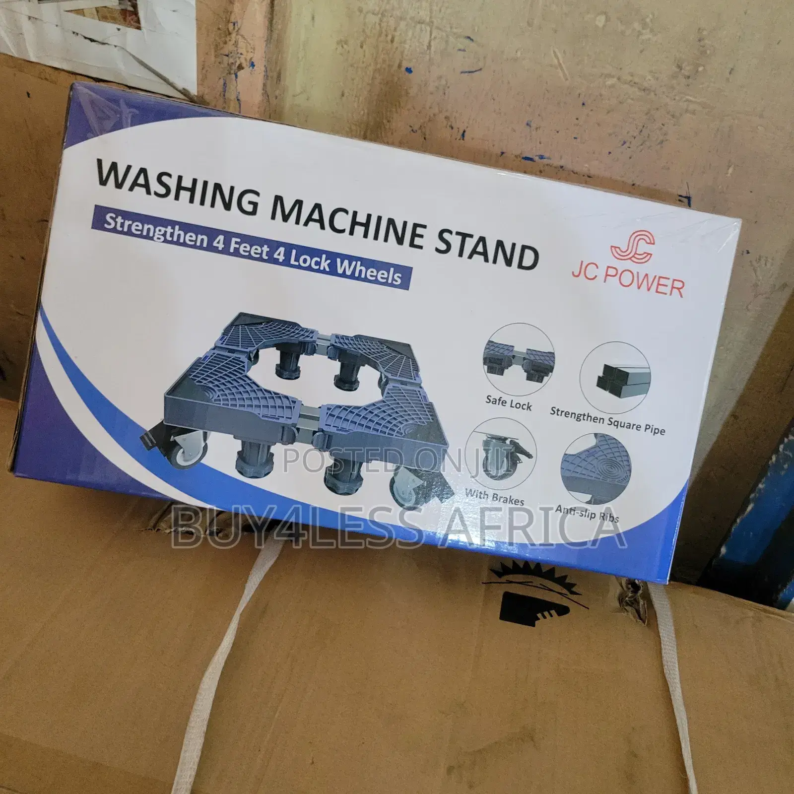 Premium Heavy Duty Adjustable Fridge Stand