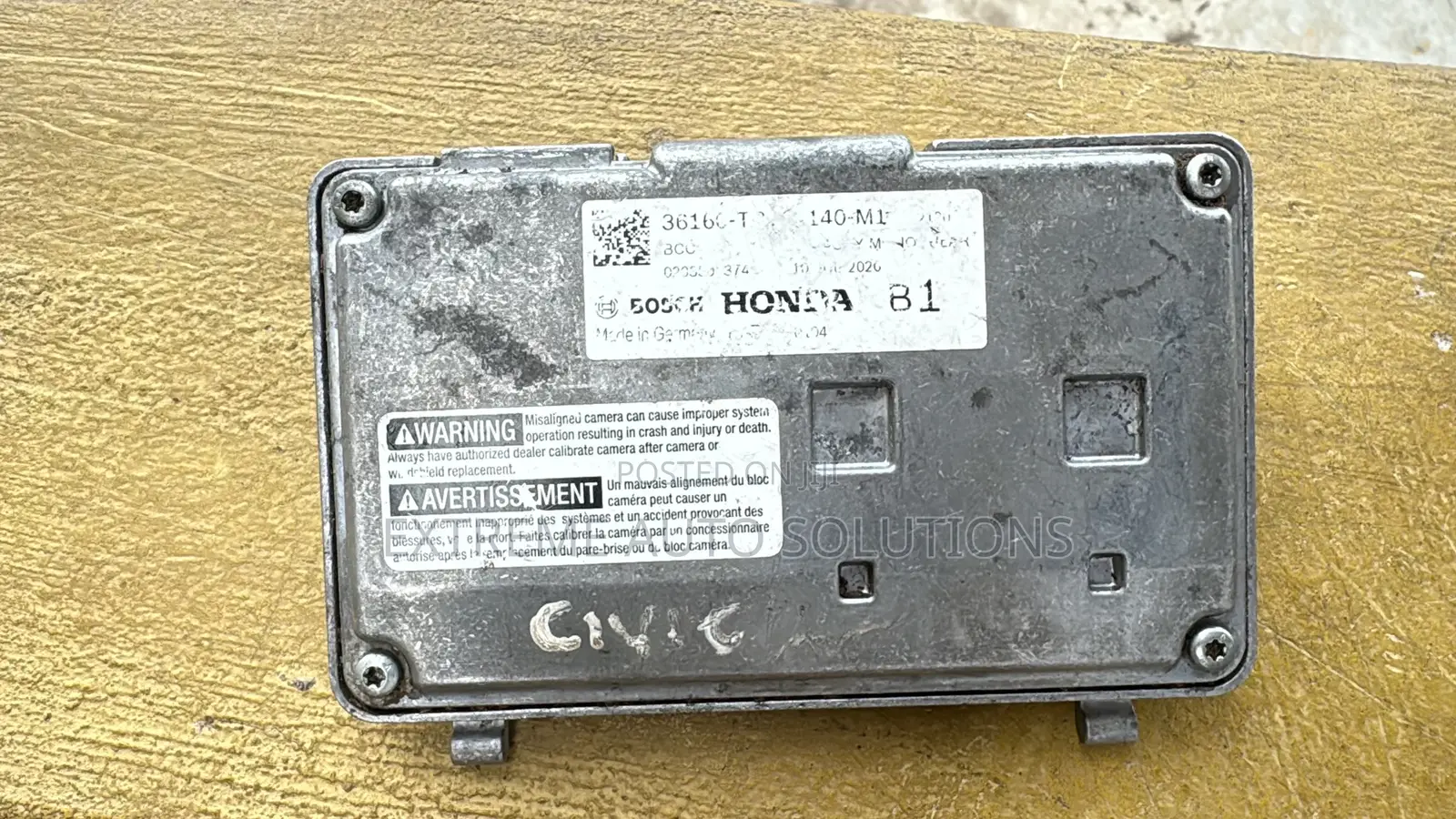 2020-21 Honda Civic Oem Lane Departure Warning Camera
