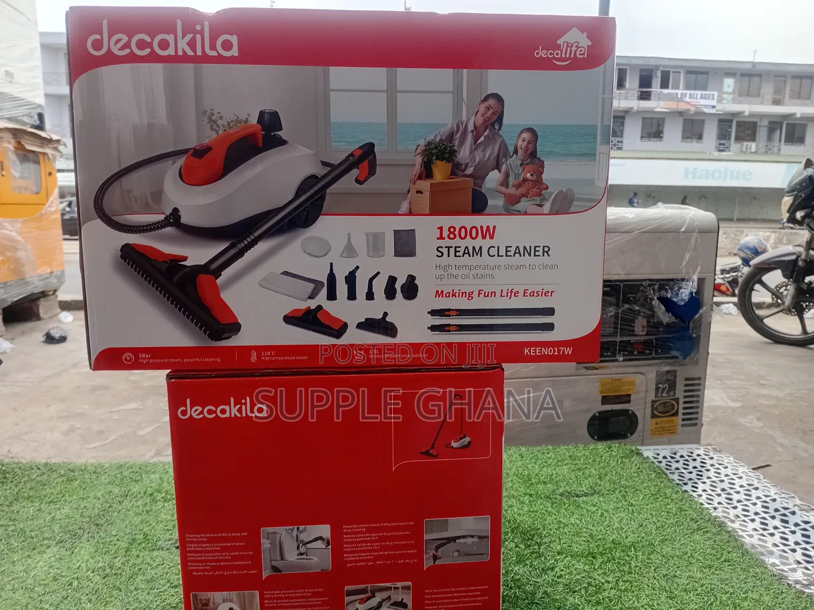 Decakila Steam Cleaner 1800w Fast Steam Cleaner