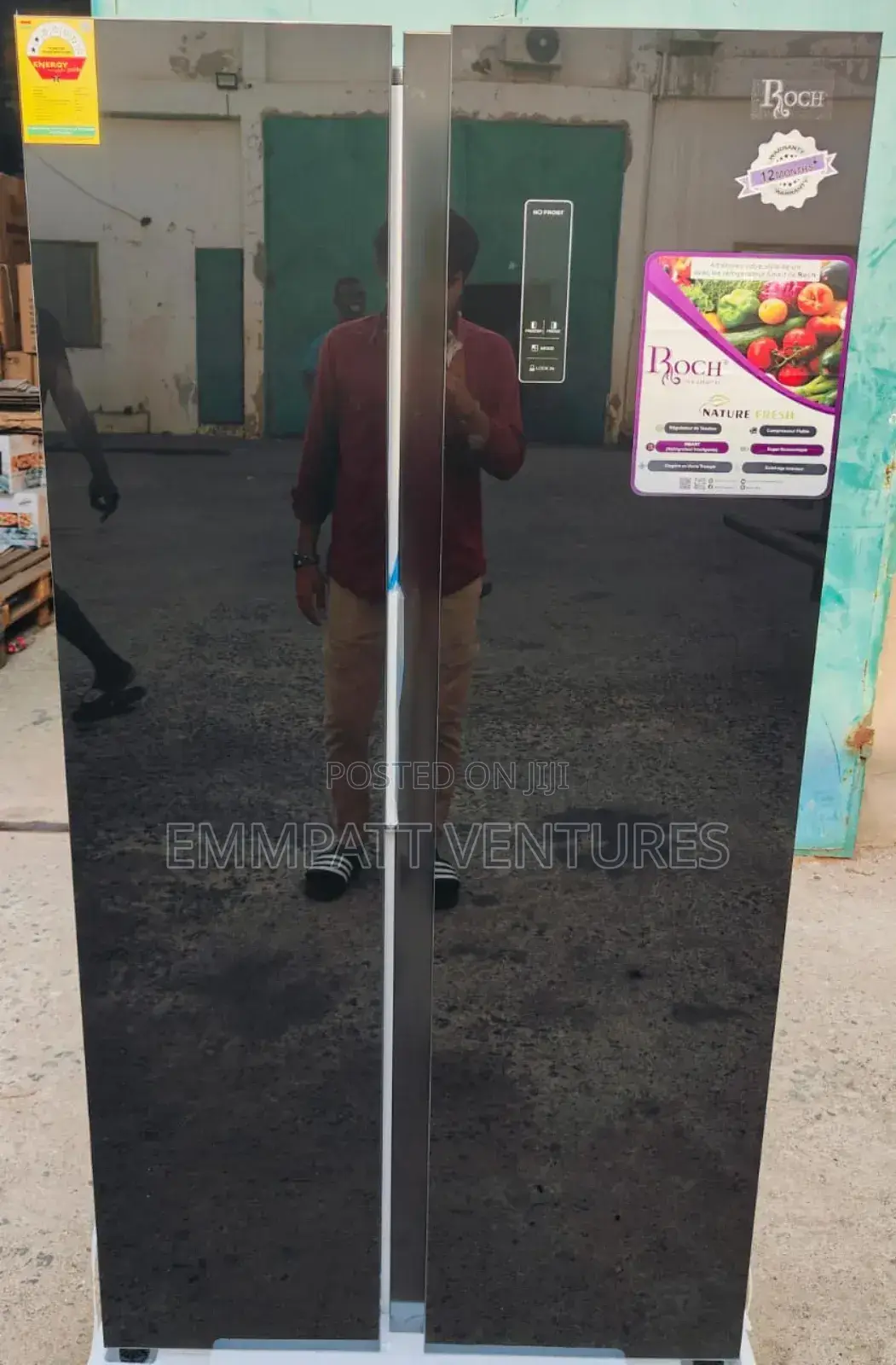 Roch Double Door Refrigerator