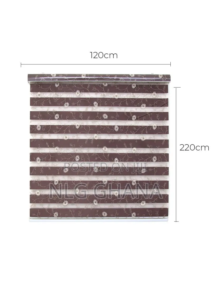 Duo Roller Blind Only One Piece - Brown | (120 X 220 Gdx9444