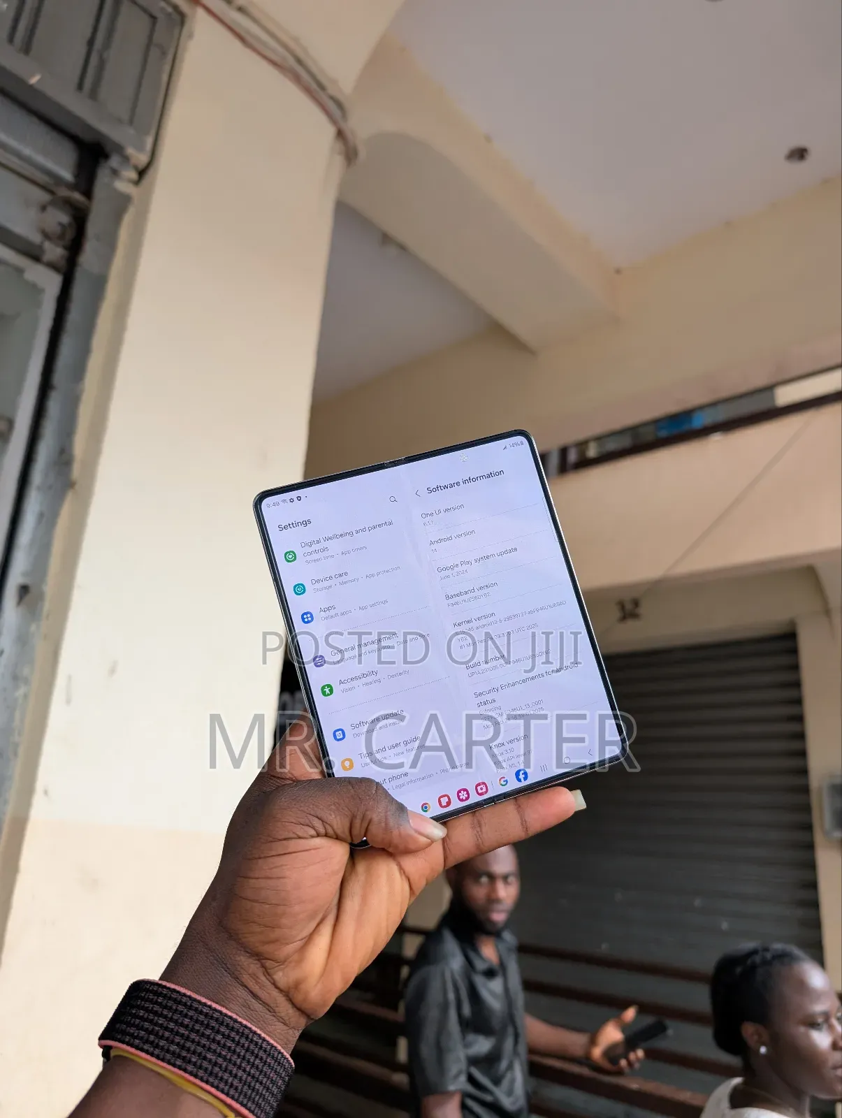 New Samsung Galaxy Z Fold 5 256 GB Blue