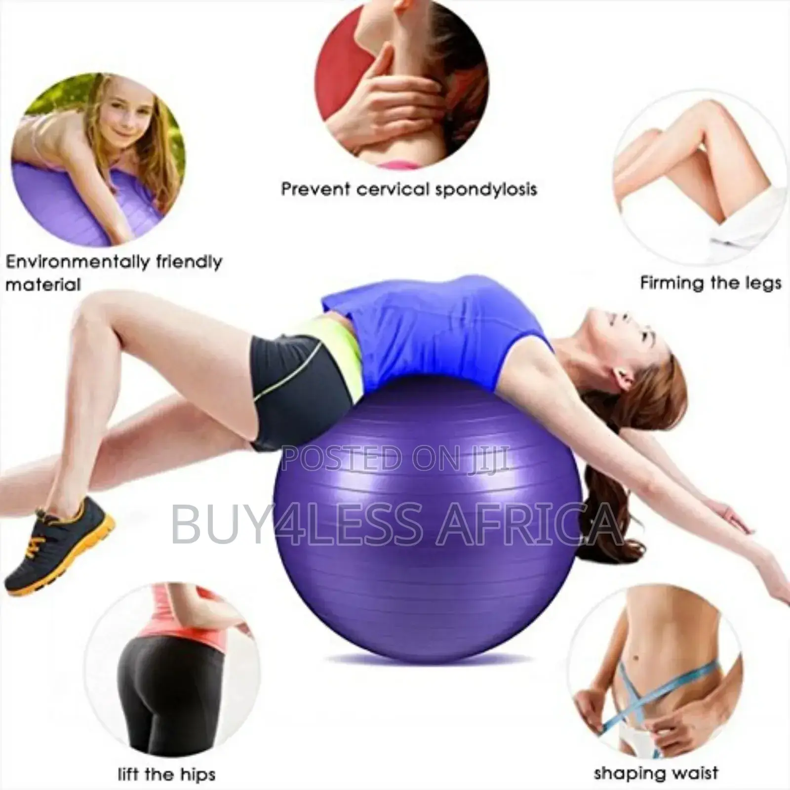 Classic Yoga Ball Gym Balls for Exercise