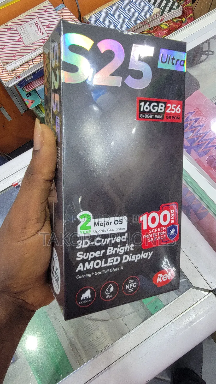 New Itel S25 Ultra 256 GB Purple