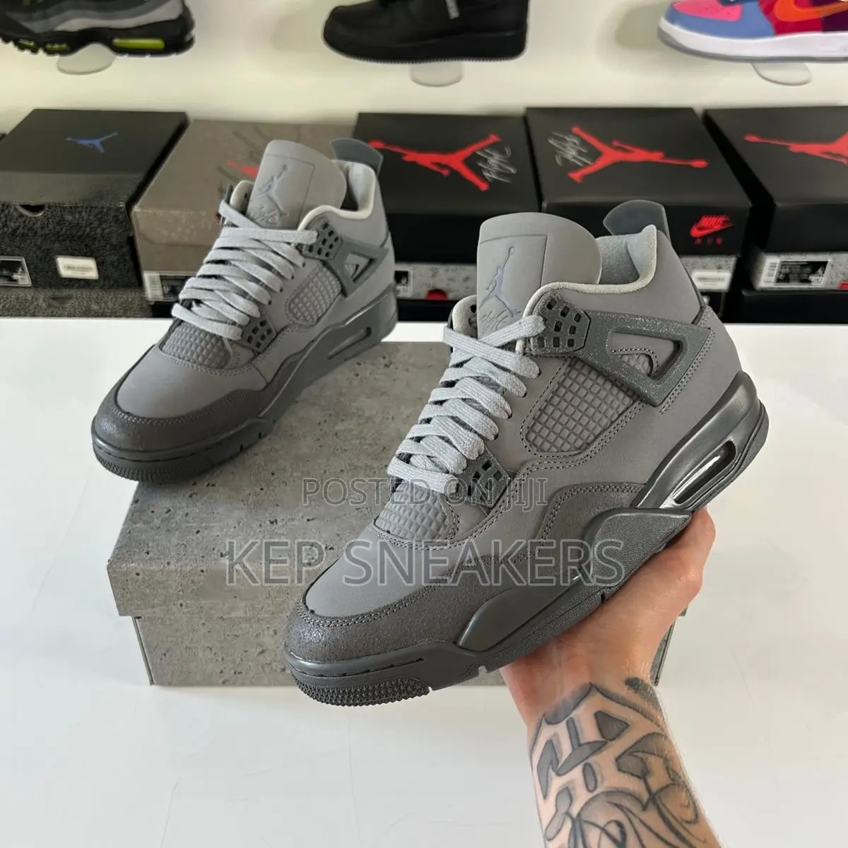 Air Jordan 4 "Wet Cement"
