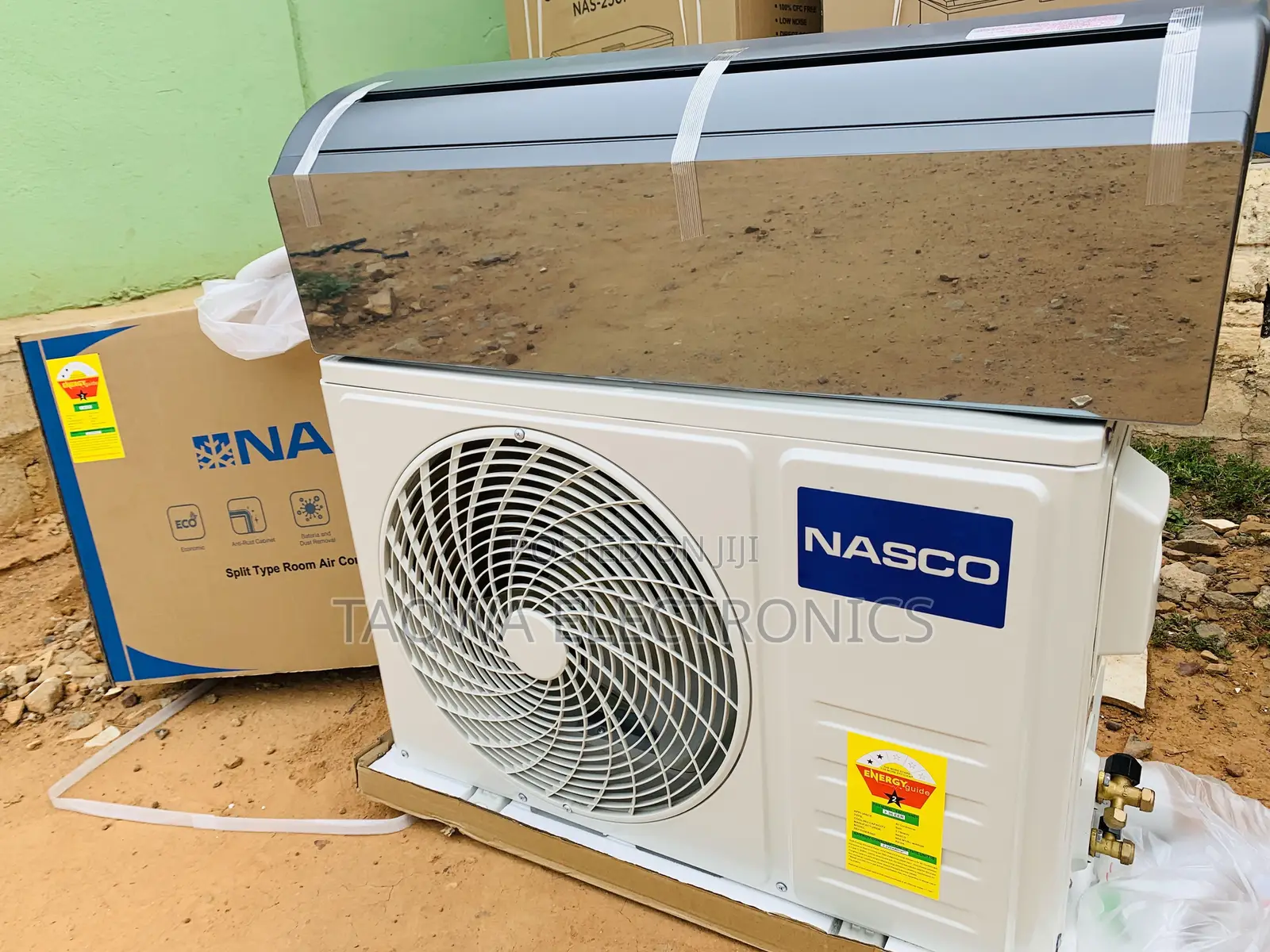 Black Panel Nasco 1.5hp Mirror Ac