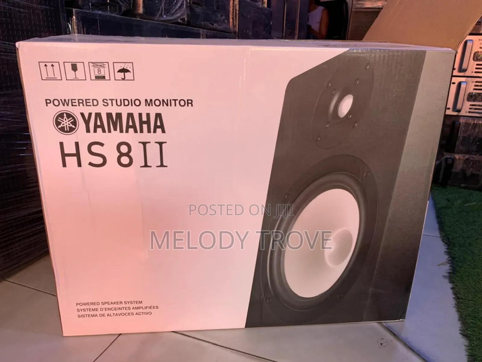 Yamaha Hs8ii Powered Studio Monitors